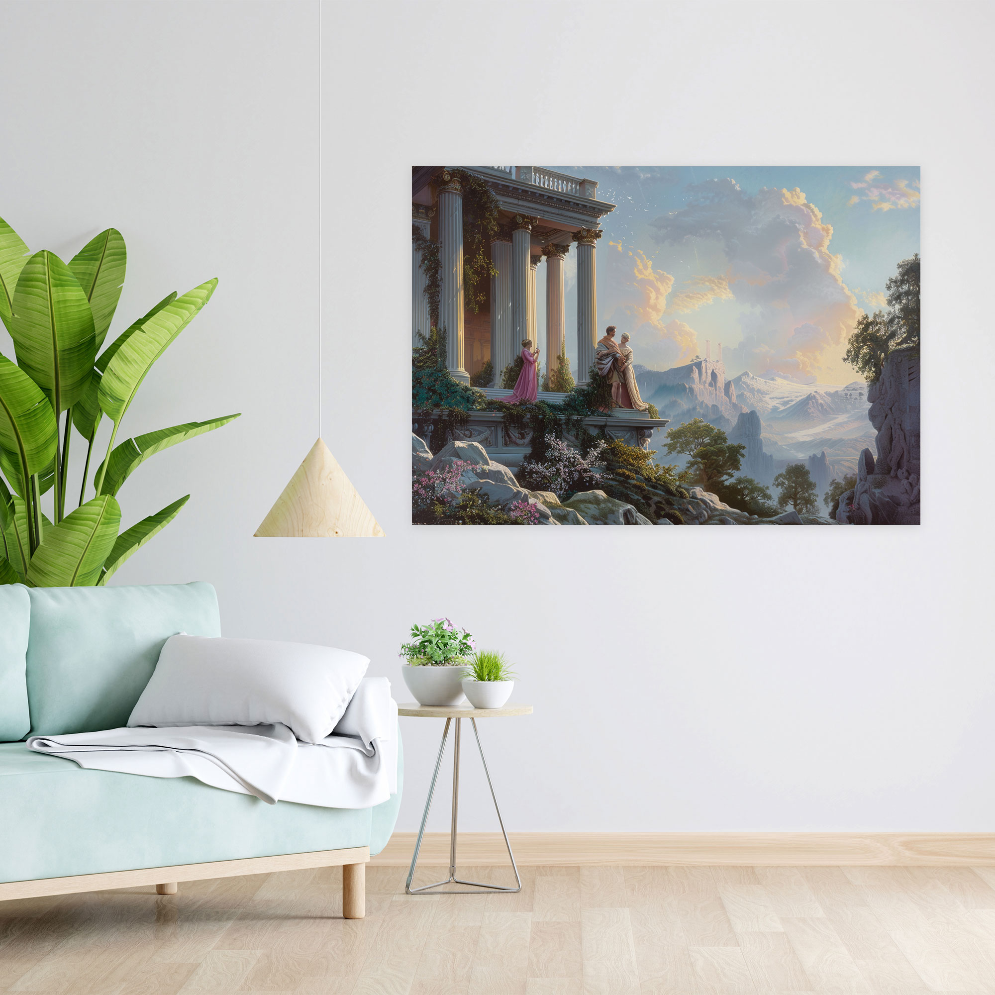 Neoclassicism Canvas Print - Neoclassicism, Wall Decoration, Canvas, Wall Art