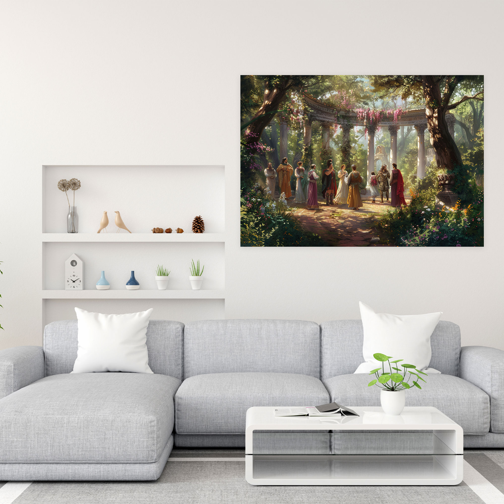 Neoclassicism Canvas Print - Neoclassicism, Wall Art, Canvas, Wall Decoration