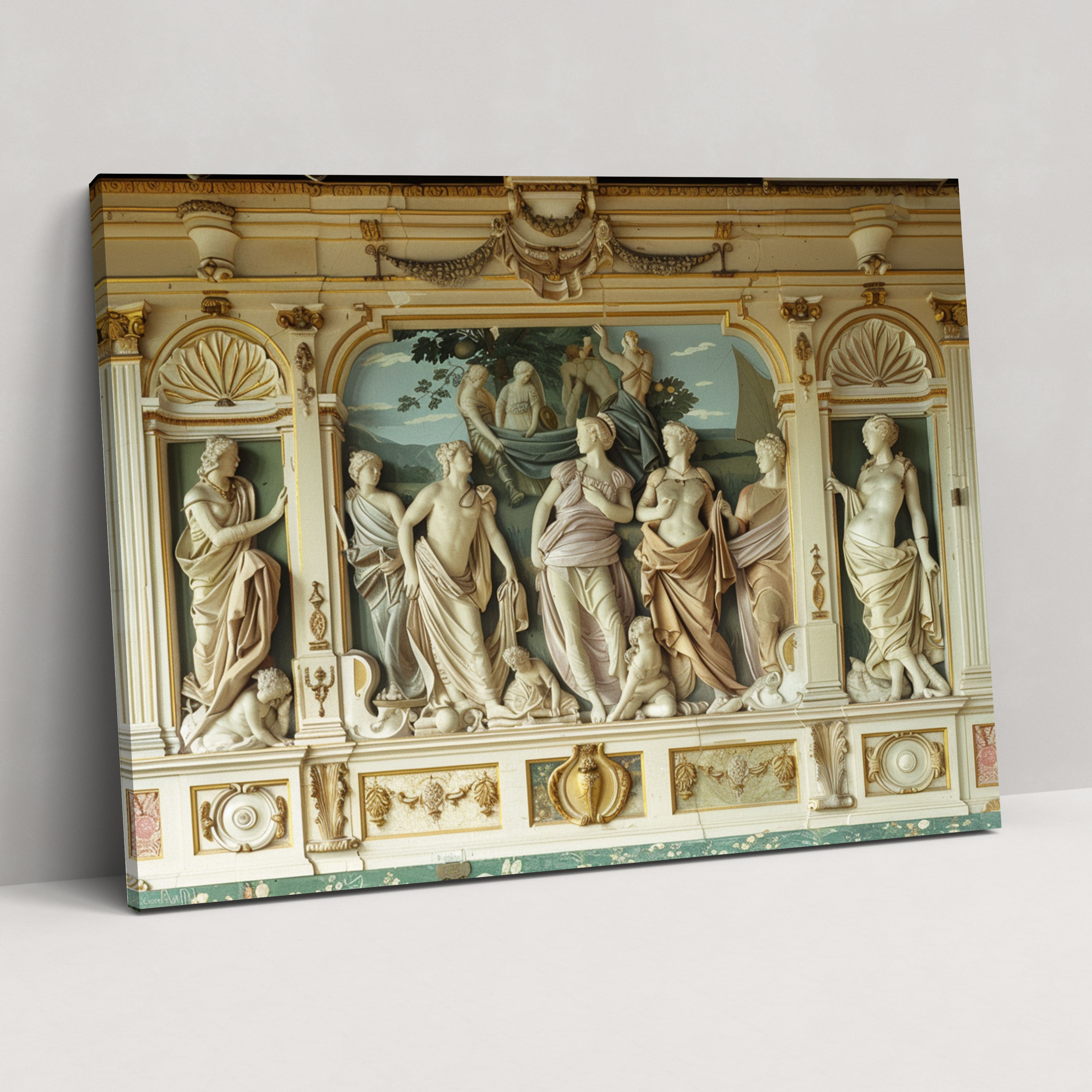 Neoclassicism Wall Decoration - Neoclassicism, Canvas, Home Decoration, Wall Art