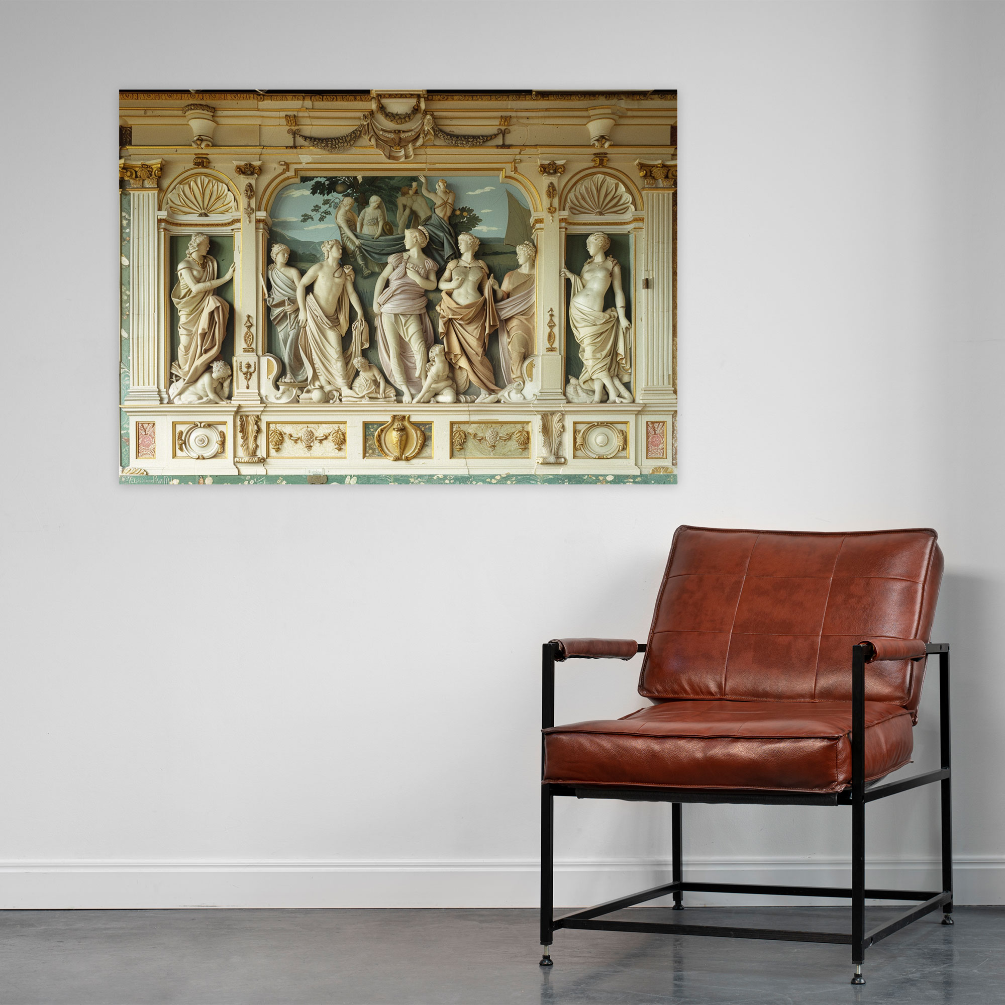 Neoclassicism Wall Decoration - Neoclassicism, Canvas, Home Decoration, Wall Art