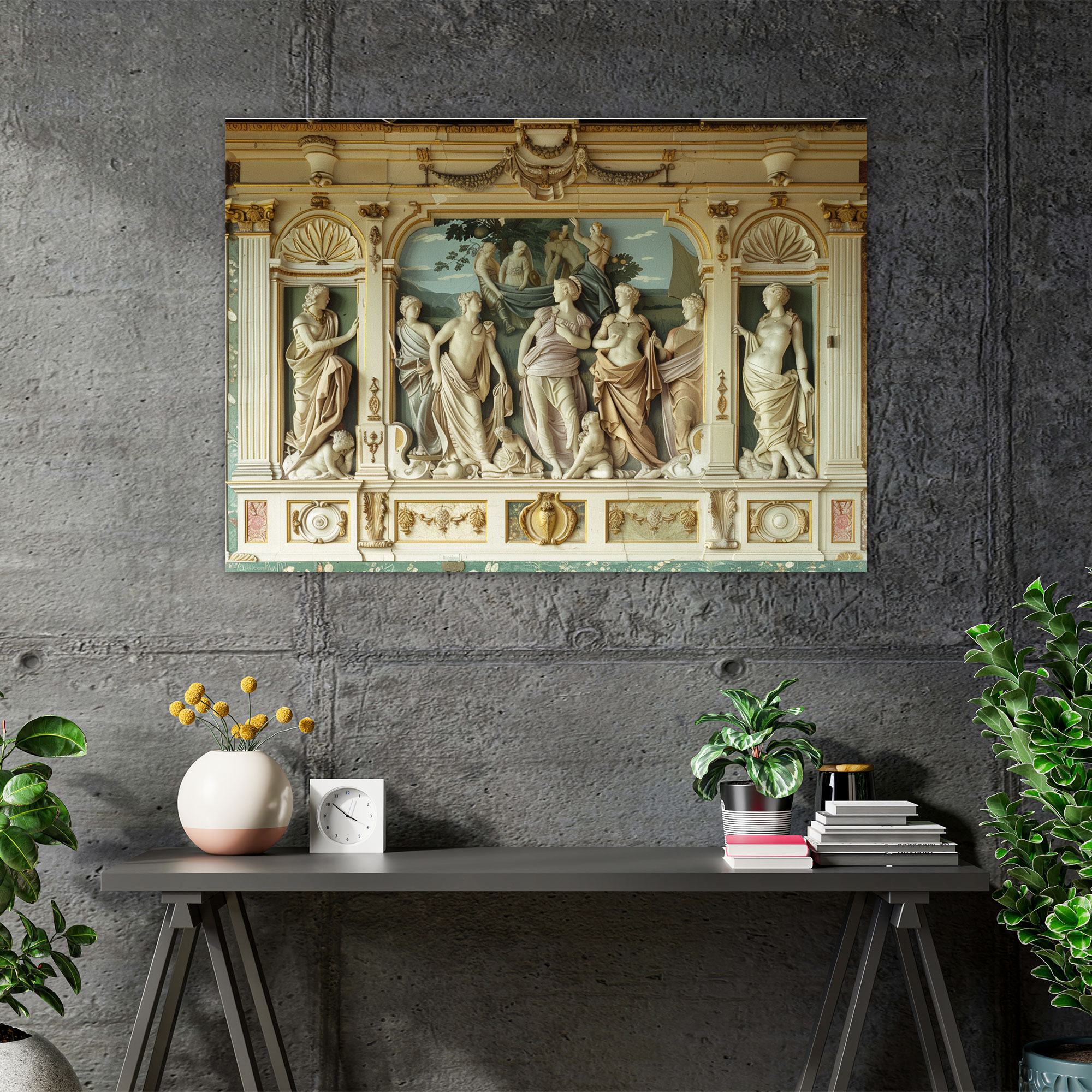 Neoclassicism Wall Decoration - Neoclassicism, Canvas, Home Decoration, Wall Art