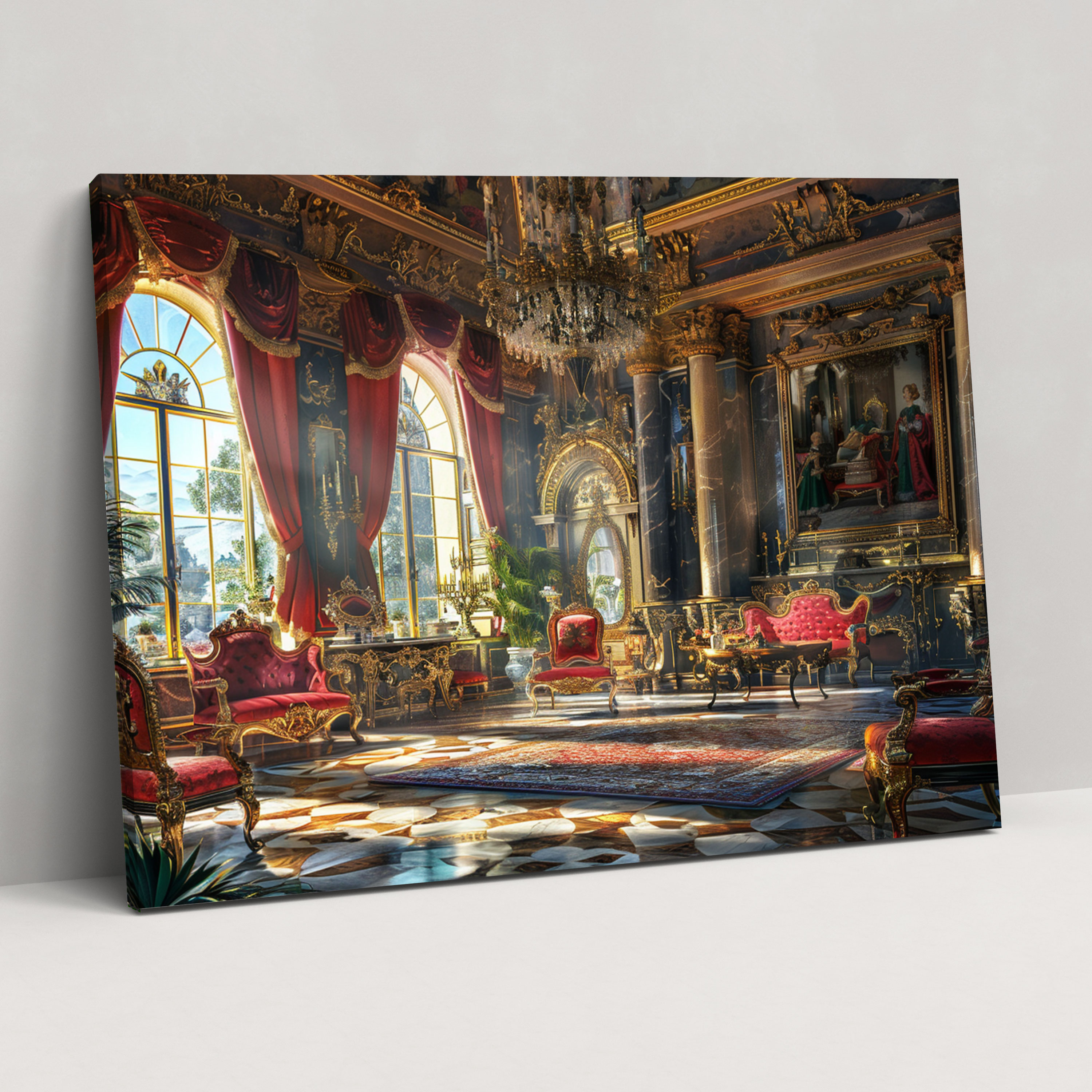 Neoclassicism Wall Decoration - Neoclassicism, Home Decoration, Neoclassicism, Canvas Wall Art