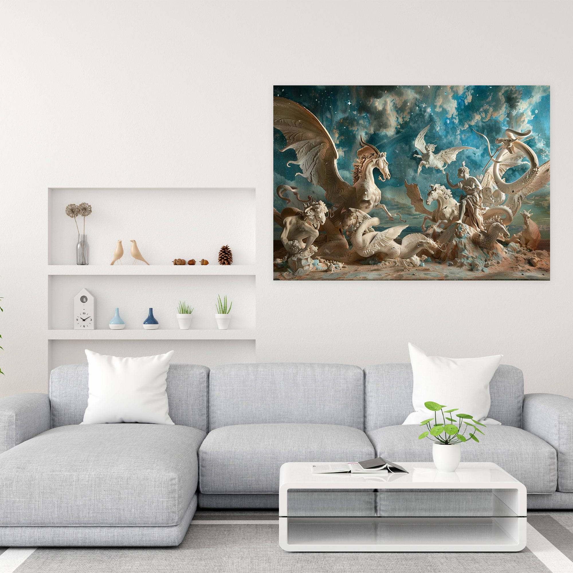 Neoclassicism Canvas Print - Neoclassicism, Canvas, Home Decoration, Canvas Print