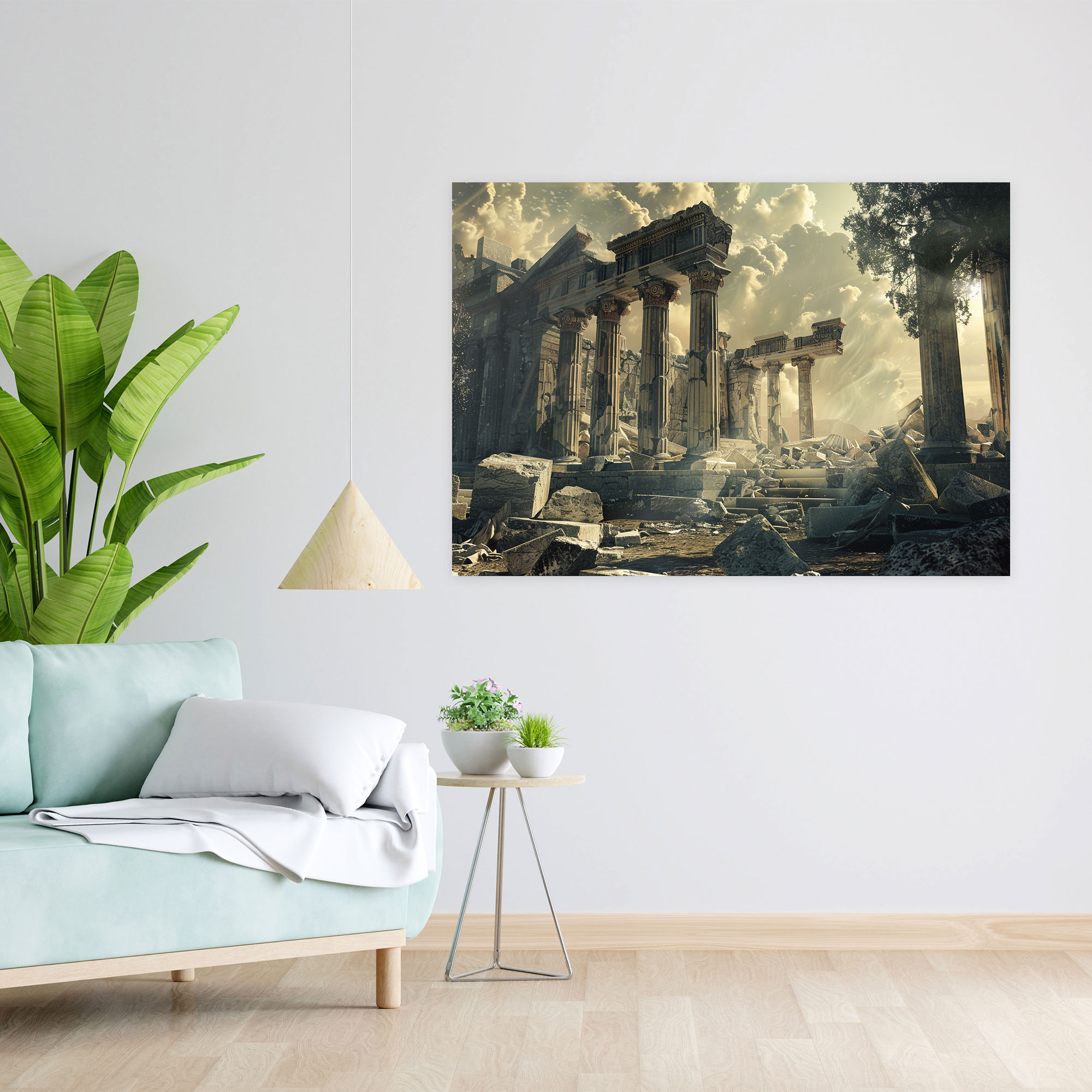 Neoclassicism Ancient Ruins Wall Art - Neoclassicism, Wall Art, Home Decoration, Neoclassicism