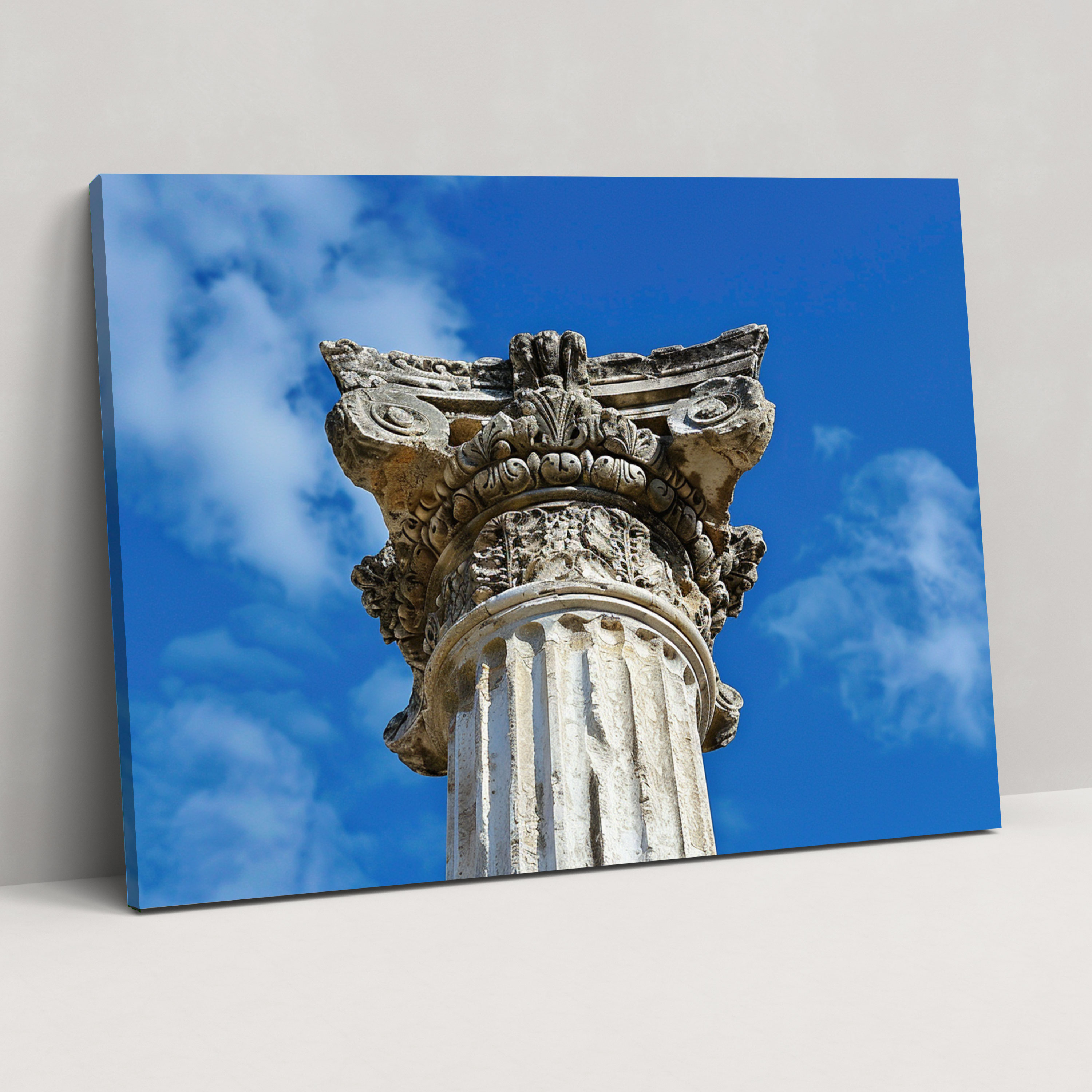 Neoclassicism Wall Art - Ancient Roman Column Canvas Print - Neoclassicism, Canvas Wall Art, Neoclassicism, Wall Art