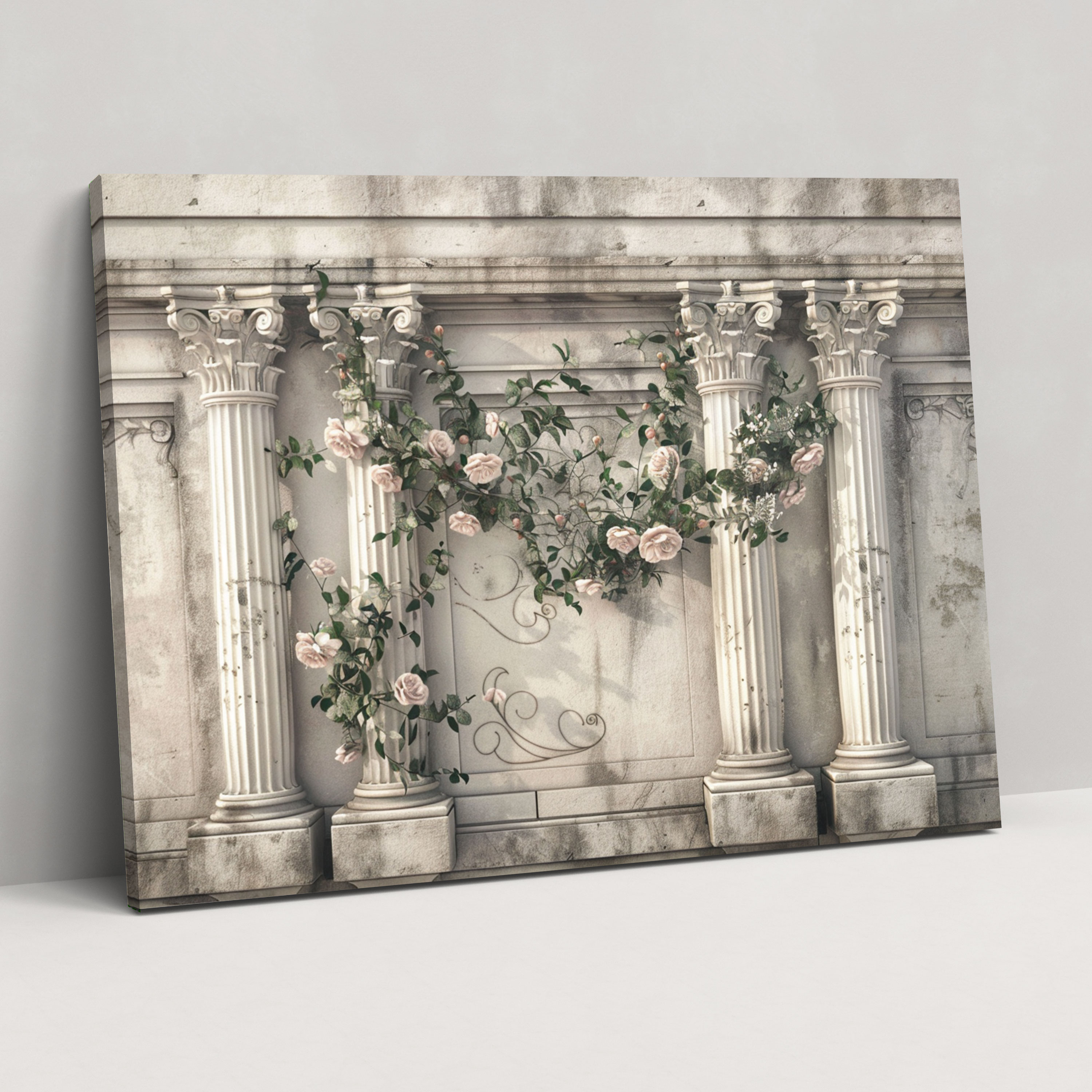 Neoclassicism Canvas Print - Vintage Pillars Wall Decoration - Neoclassicism, Wall Art, Neoclassicism, Wall Decoration