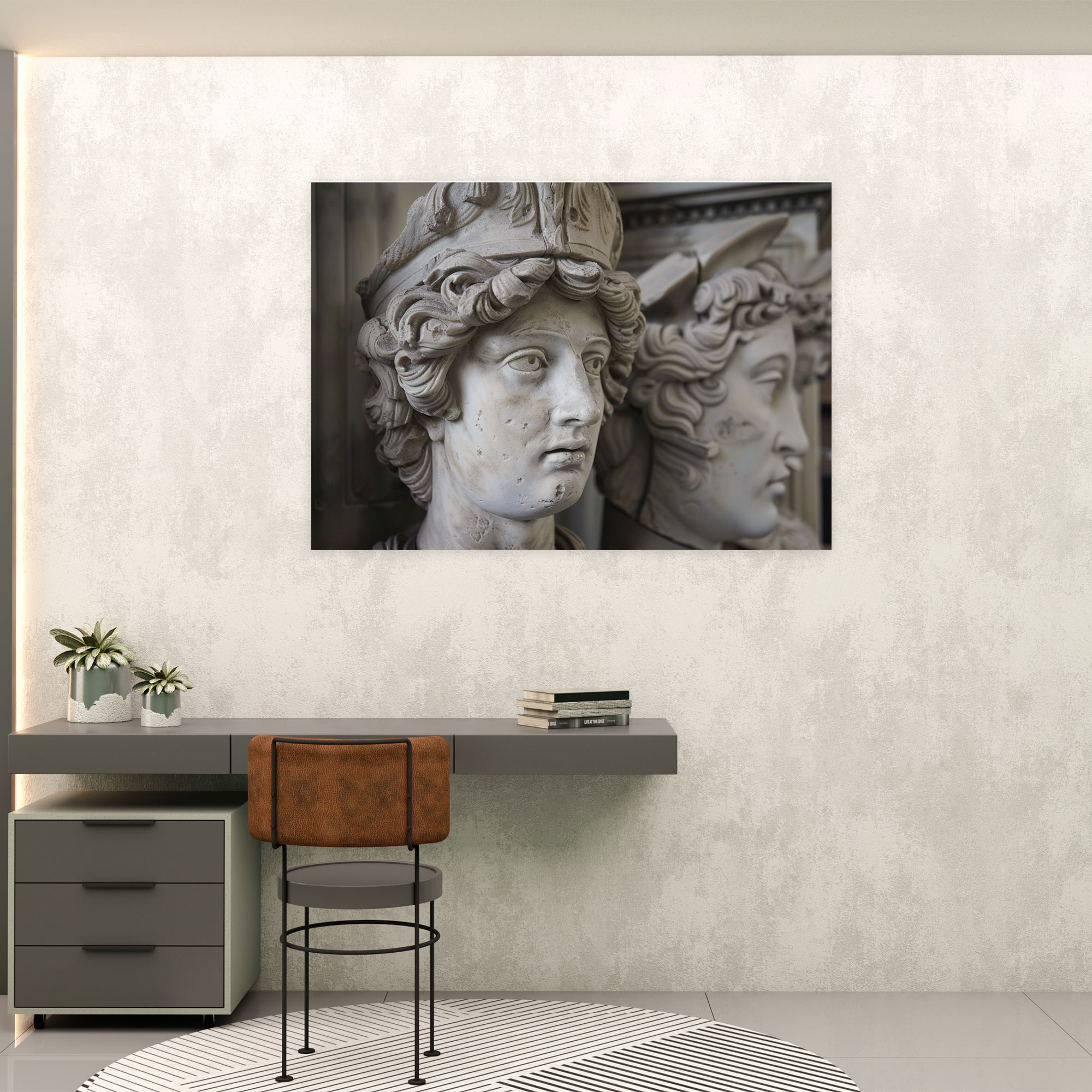 Neoclassicism Canvas Print - Ancient Sculptures Wall Decoration - Neoclassicism, Wall Art, Home Decoration, Canvas Print