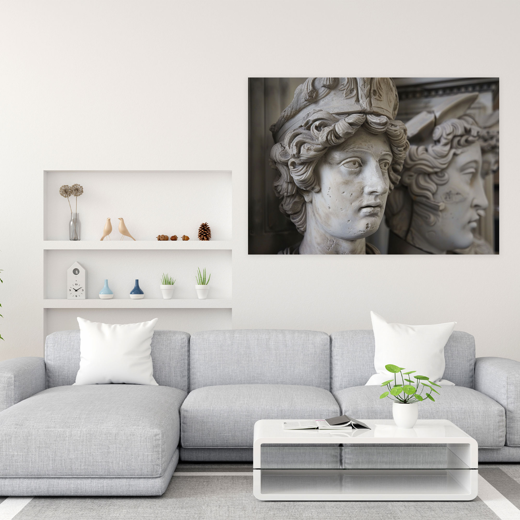 Neoclassicism Canvas Print - Ancient Sculptures Wall Decoration - Neoclassicism, Wall Art, Home Decoration, Canvas Print