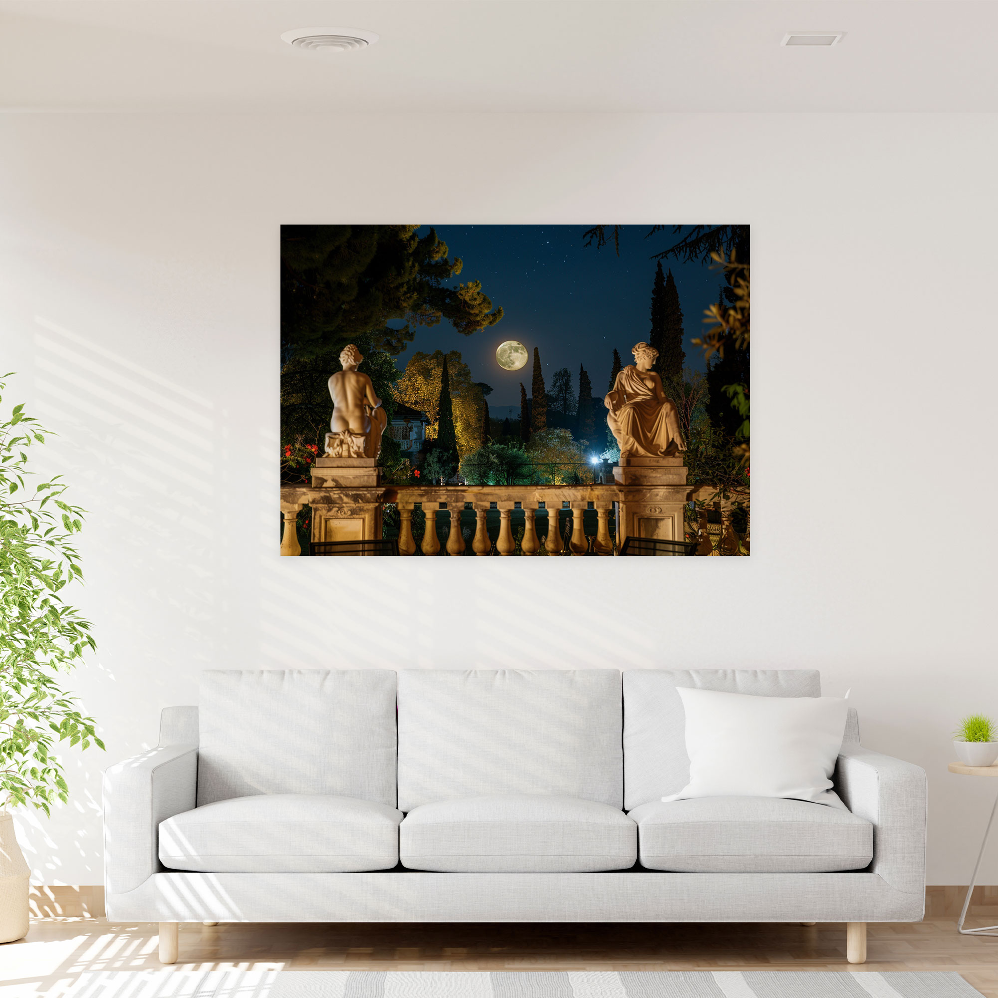 Neoclassicism Wall Art - Romantic Statues Canvas Print - Neoclassicism, Canvas Wall Art, Canvas Print, Wall Decoration