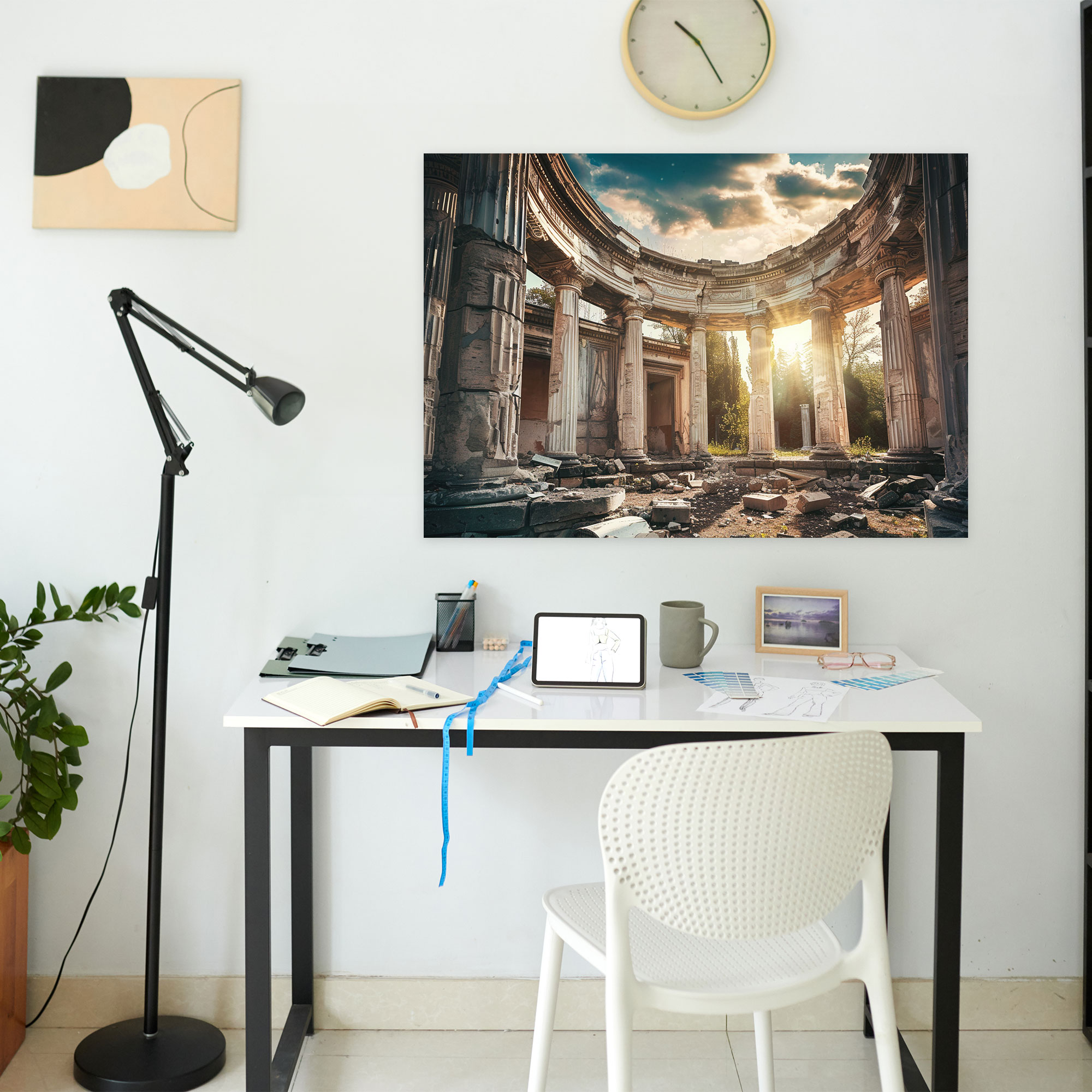 Neoclassicism Wall Decoration - Neoclassicism, Wall Decoration, Neoclassicism, Canvas Wall Art