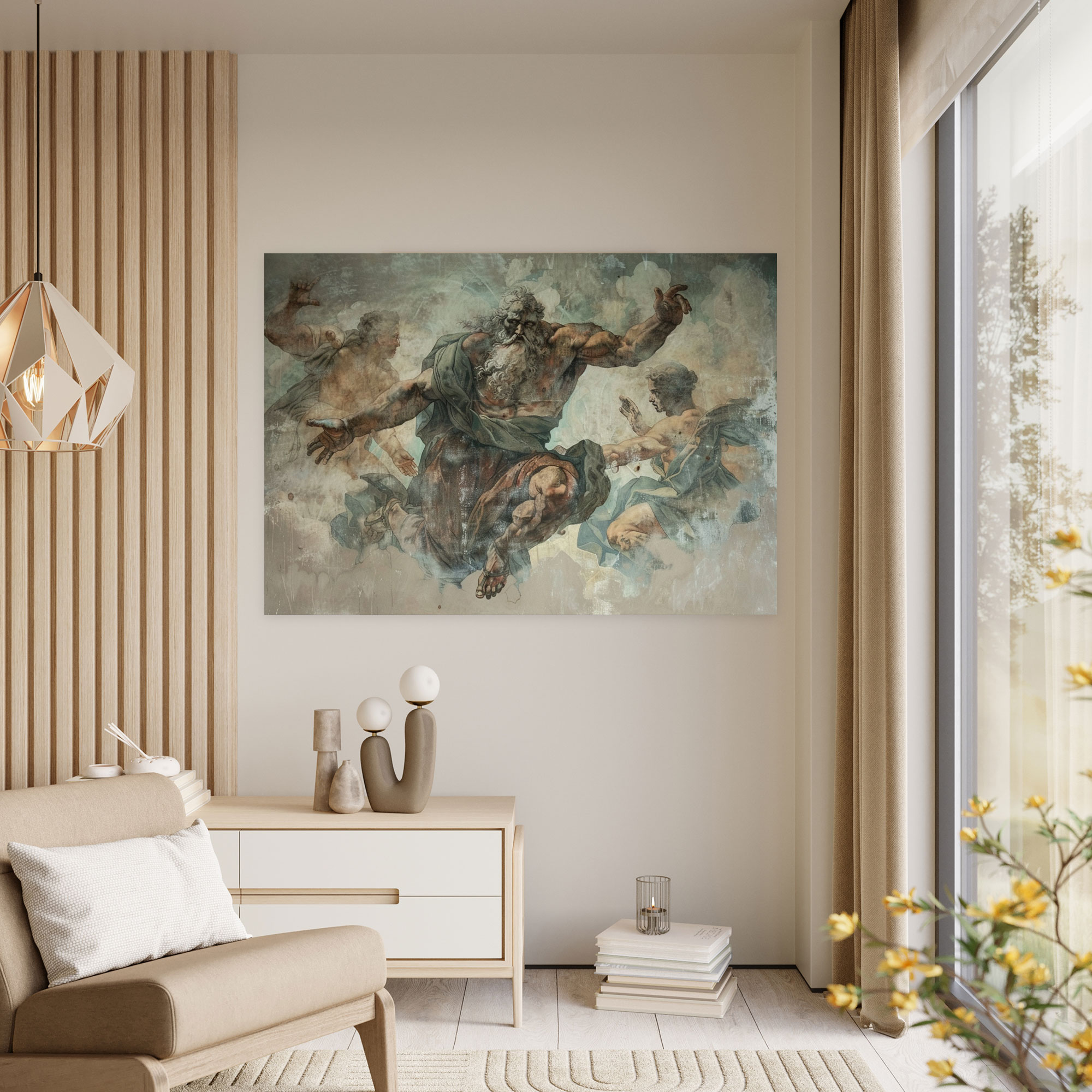 Neoclassicism Canvas Print - Neoclassicism, Wall Decoration, Wall Art, Canvas Print