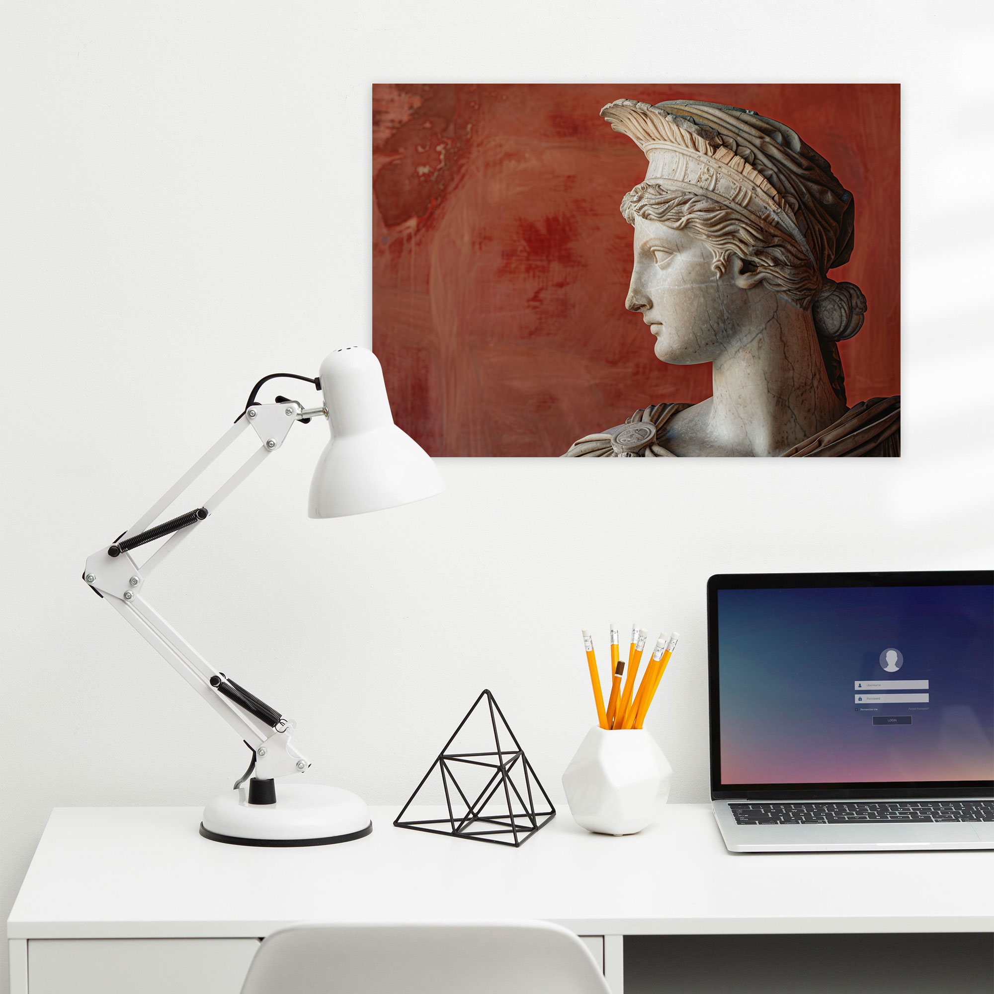 Neoclassicism Athena Canvas Print - Neoclassicism, Wall Art, Canvas, Canvas Wall Art