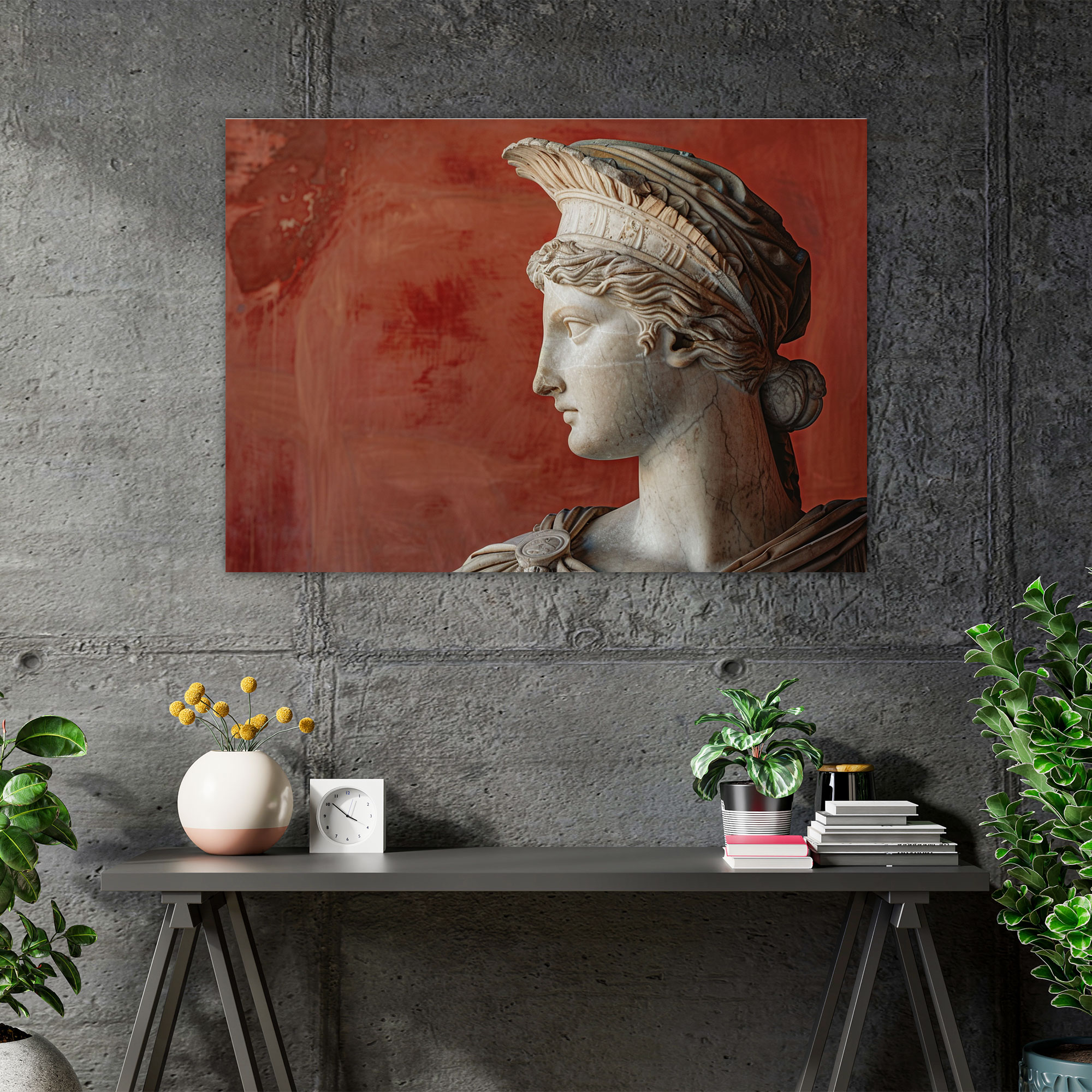 Neoclassicism Athena Canvas Print - Neoclassicism, Wall Art, Canvas, Canvas Wall Art