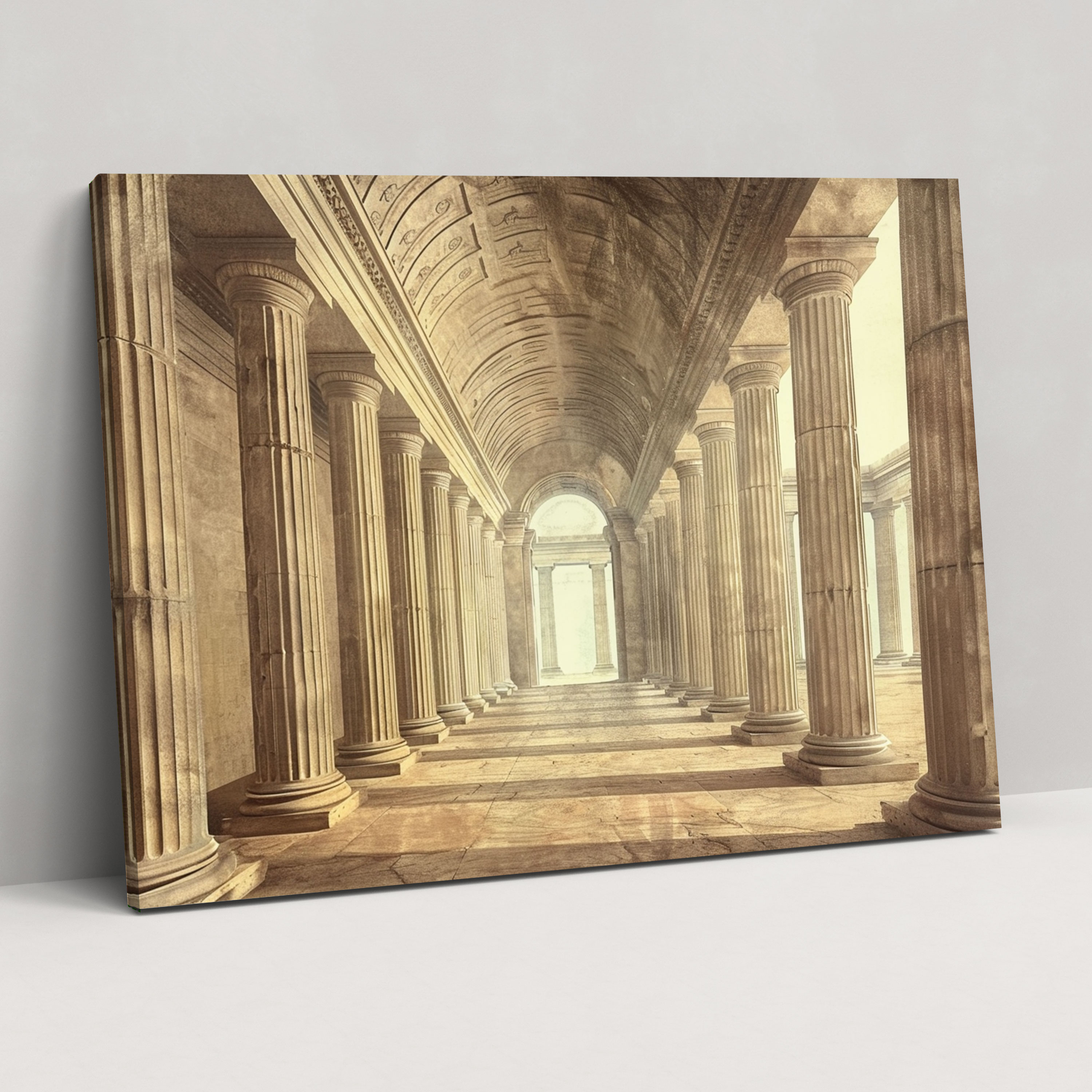 Neoclassicism Roman Architecture Wall Art - Neoclassicism, Home Decoration, Canvas Wall Art, Canvas