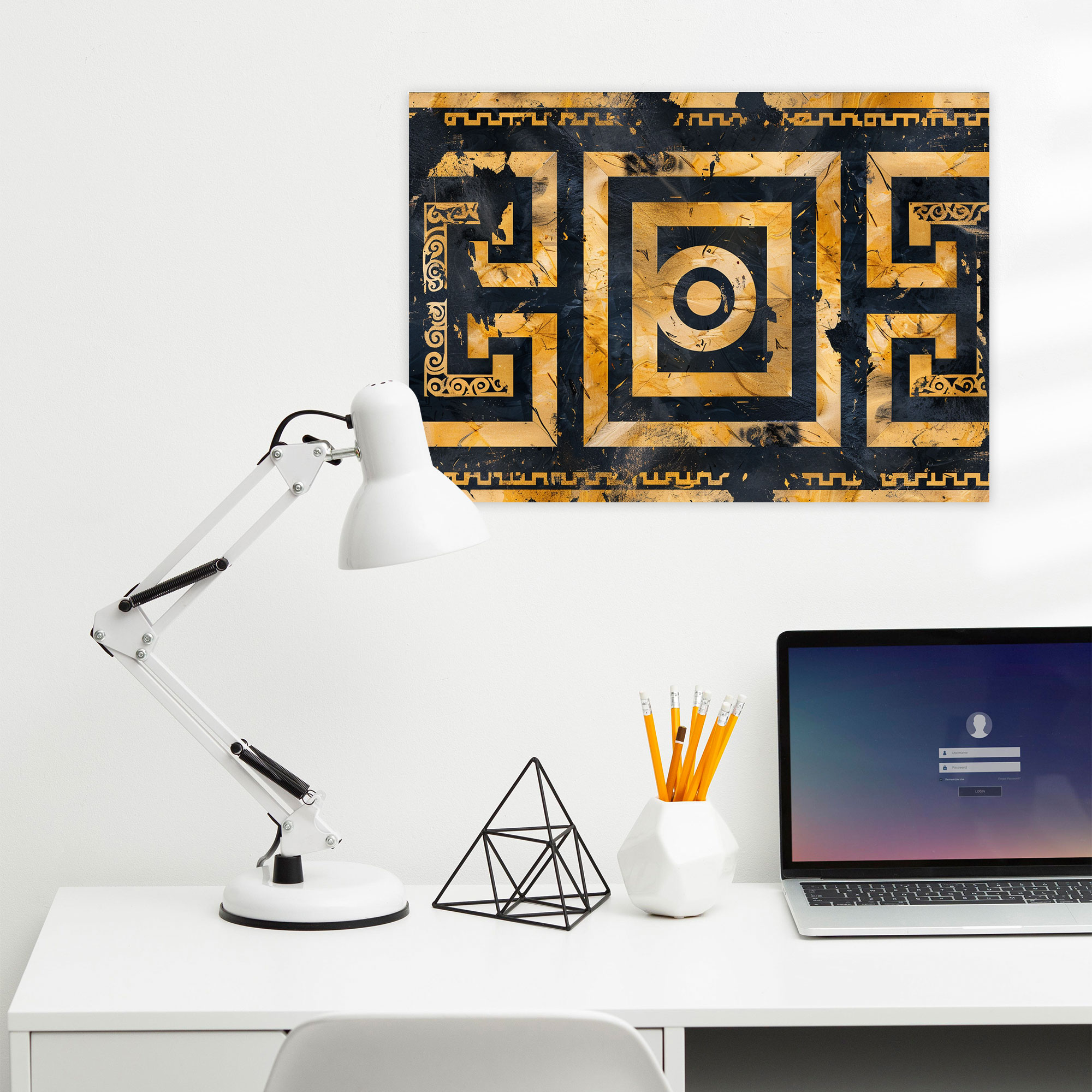 Neoclassicism Greek Motifs Canvas Print - Neoclassicism, Canvas, Canvas Wall Art, Neoclassicism