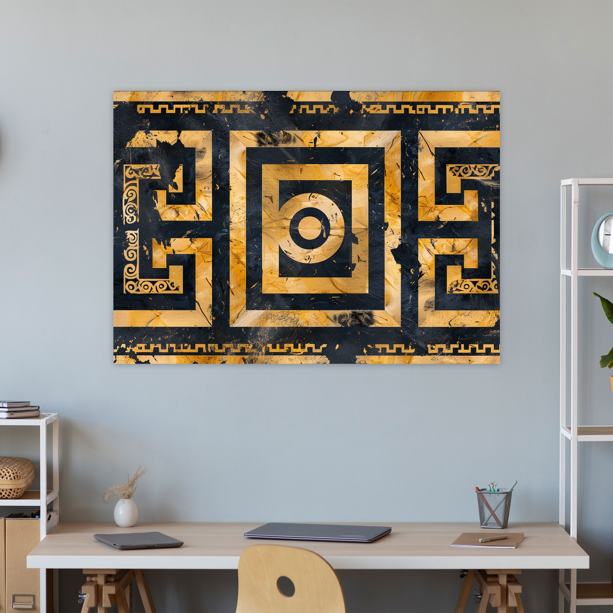 Neoclassicism Greek Motifs Canvas Print - Neoclassicism, Canvas, Canvas Wall Art, Neoclassicism