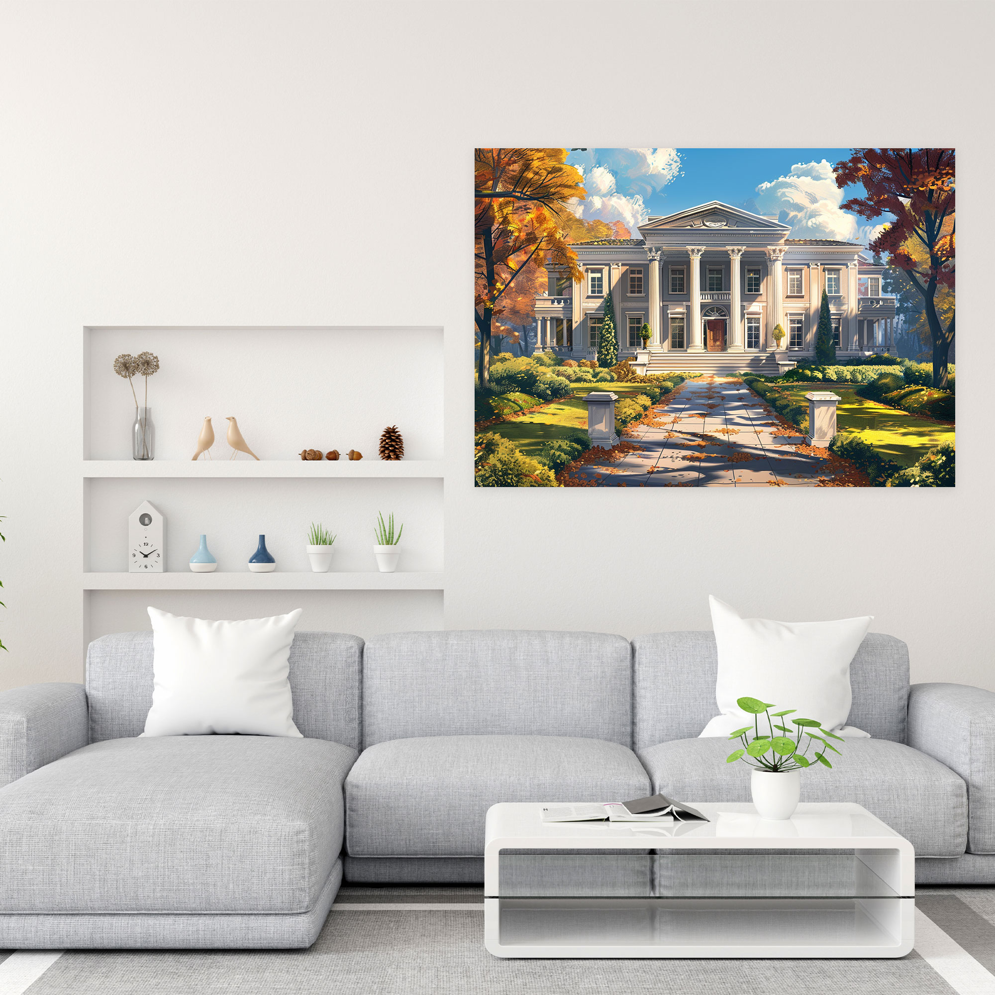 Neoclassicism Neo-Greek Revival Wall Art - Neoclassicism, Canvas Wall Art, Wall Decoration, Wall Art