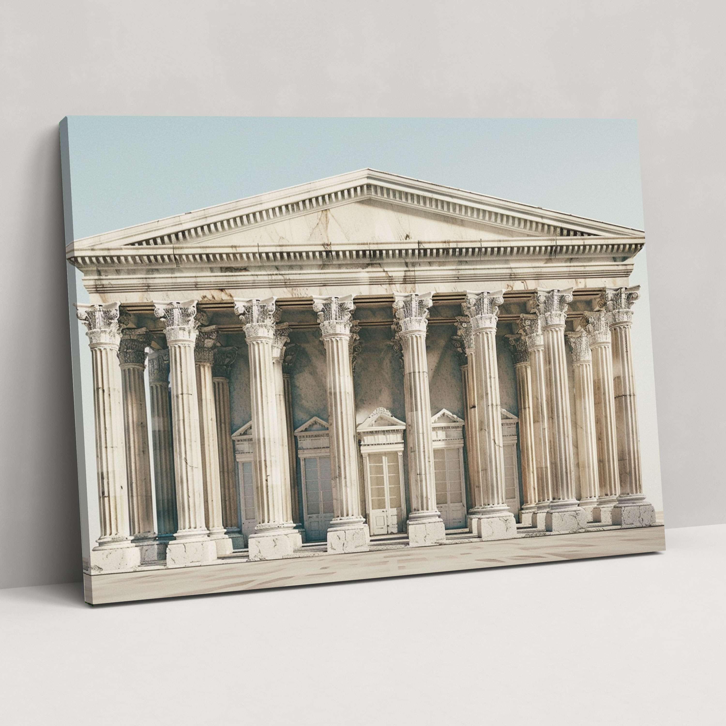 Neoclassicism Classical Architecture Wall Art - Neoclassicism, Home Decoration, Wall Decoration, Canvas Wall Art