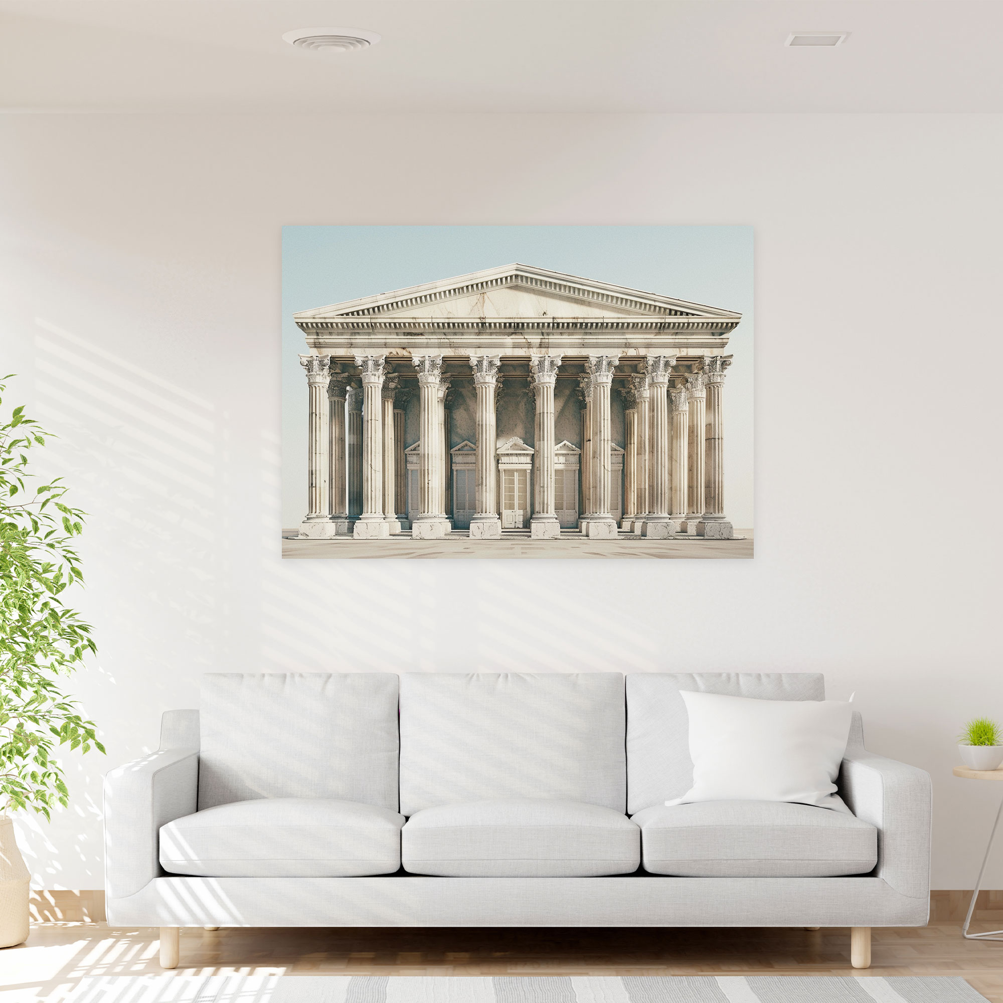 Neoclassicism Classical Architecture Wall Art - Neoclassicism, Home Decoration, Wall Decoration, Canvas Wall Art