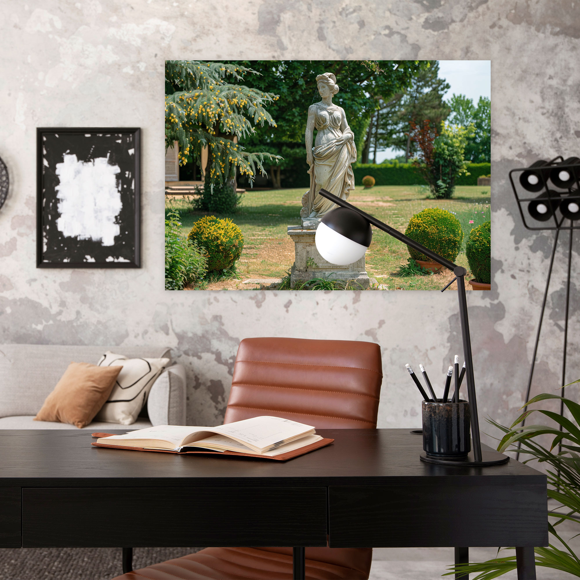 Neoclassicism Symmetry Canvas Print - Neoclassicism, Canvas, Wall Art, Home Decoration