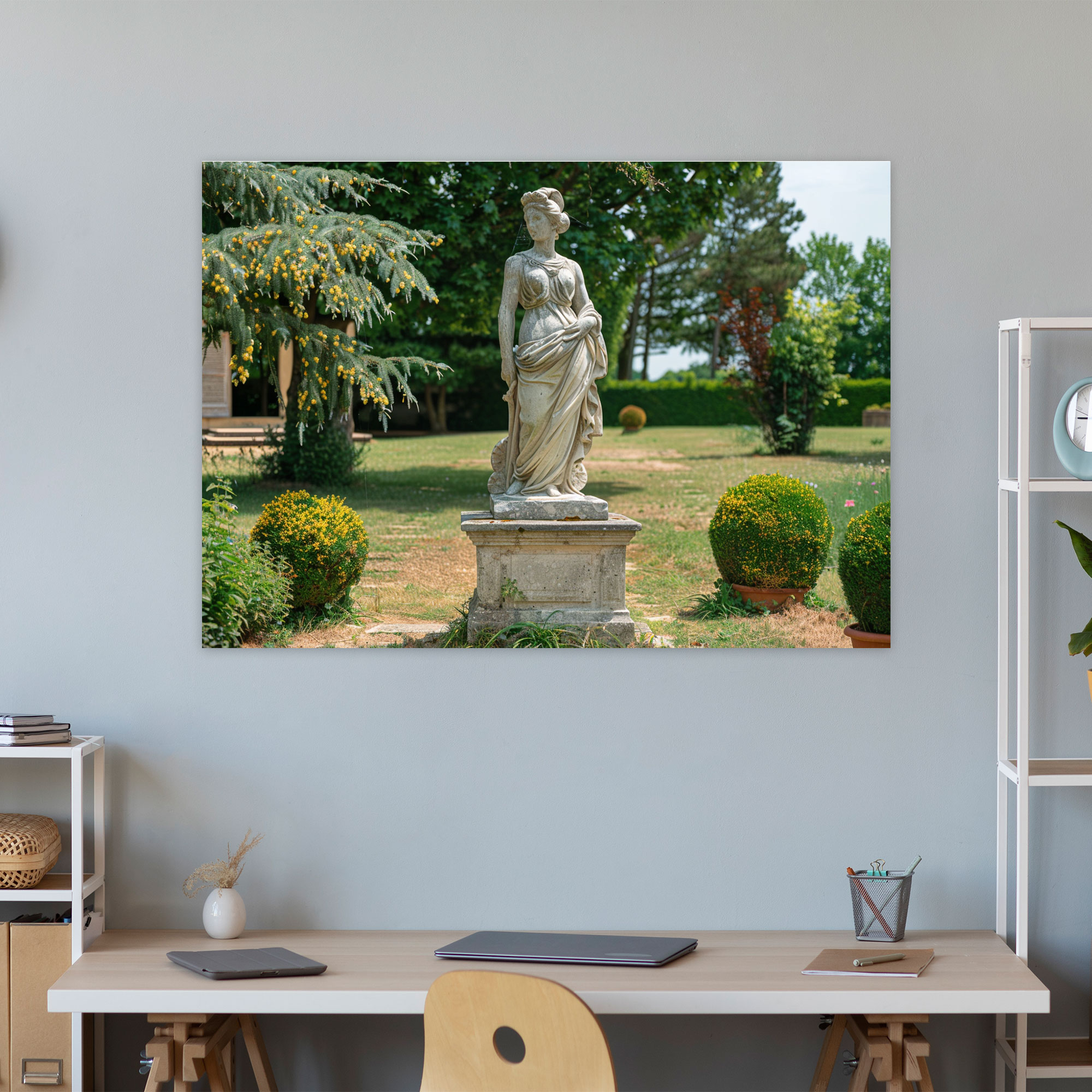 Neoclassicism Symmetry Canvas Print - Neoclassicism, Canvas, Wall Art, Home Decoration