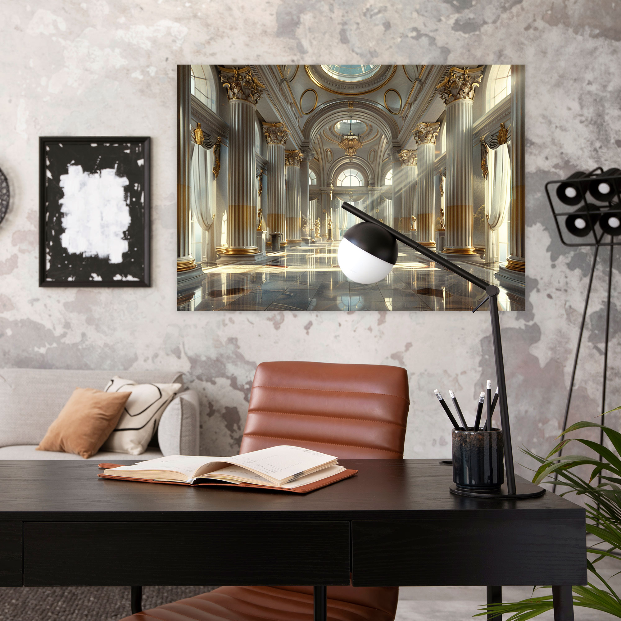 Timeless Neoclassicism Wall Art - Neoclassicism, Neoclassicism, Canvas, Home Decoration