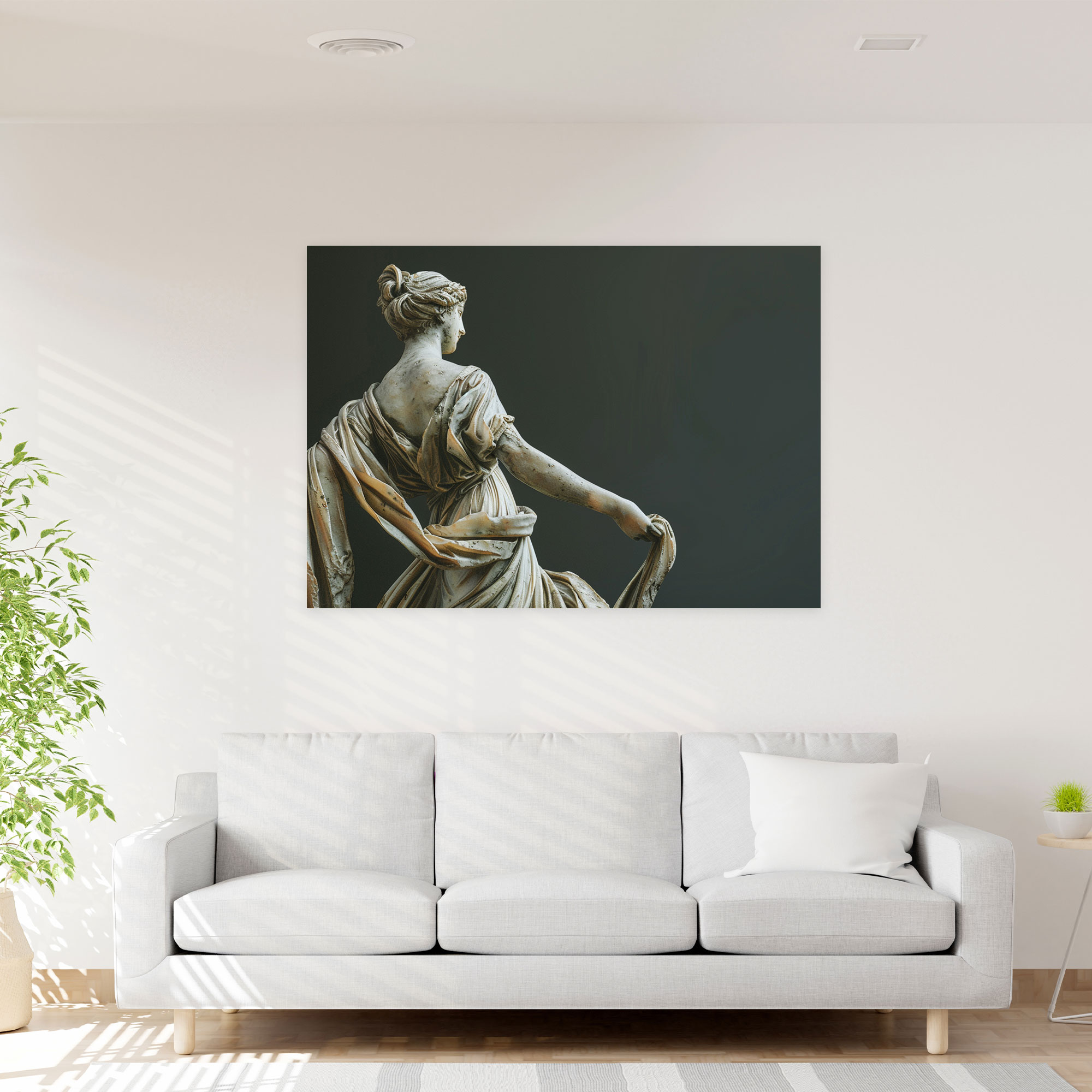 Graceful Neoclassicism Canvas Print - Neoclassicism, Wall Decoration, Home Decoration, Canvas Print