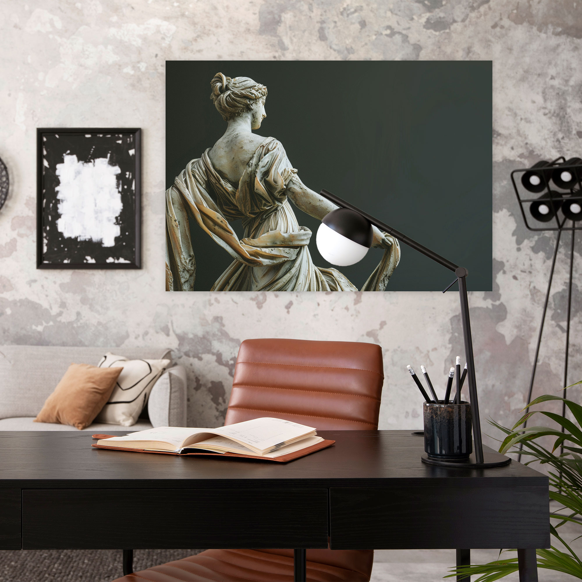 Graceful Neoclassicism Canvas Print - Neoclassicism, Wall Decoration, Home Decoration, Canvas Print