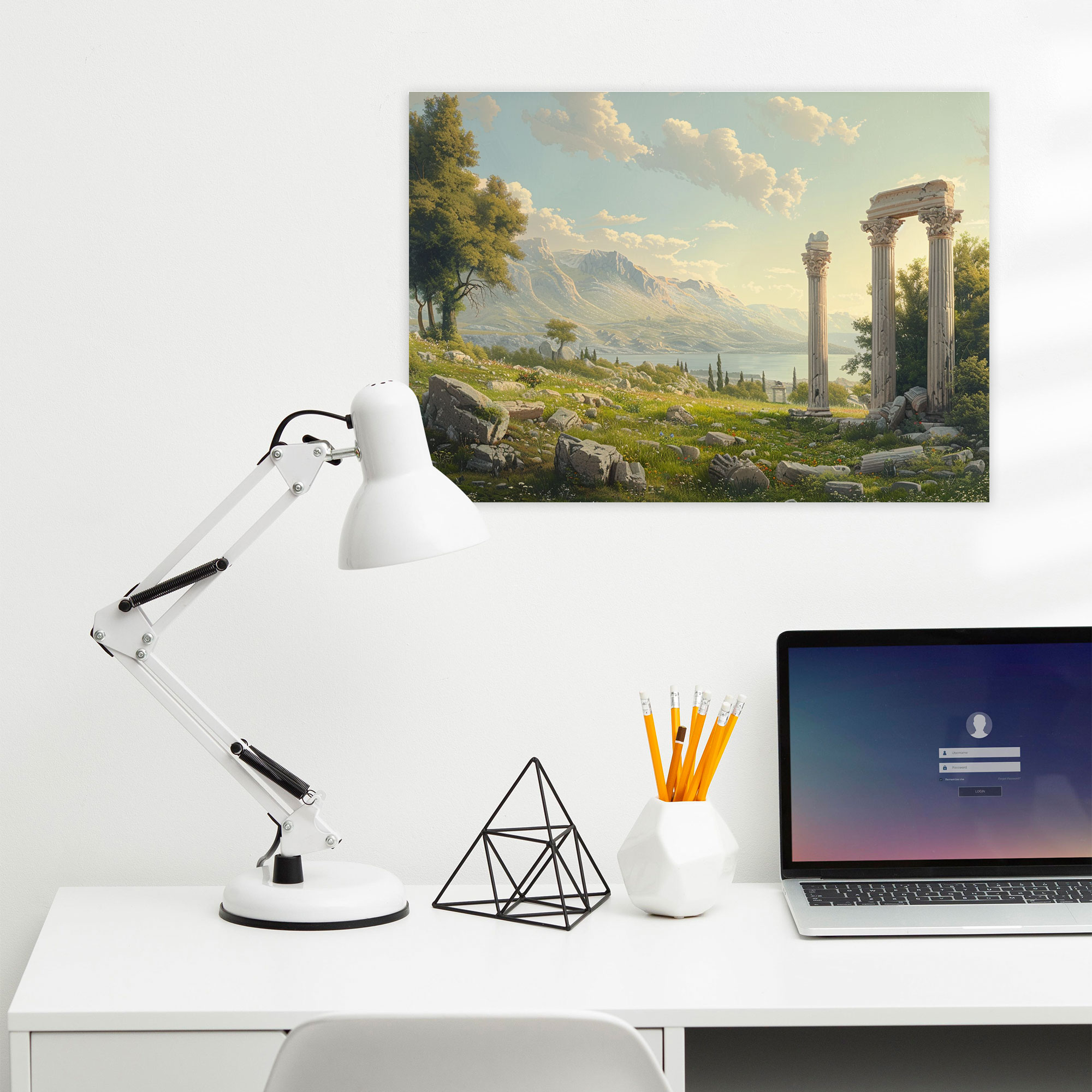 Serene Neoclassicism Canvas Print - Neoclassicism, Canvas, Neoclassicism, Canvas Print
