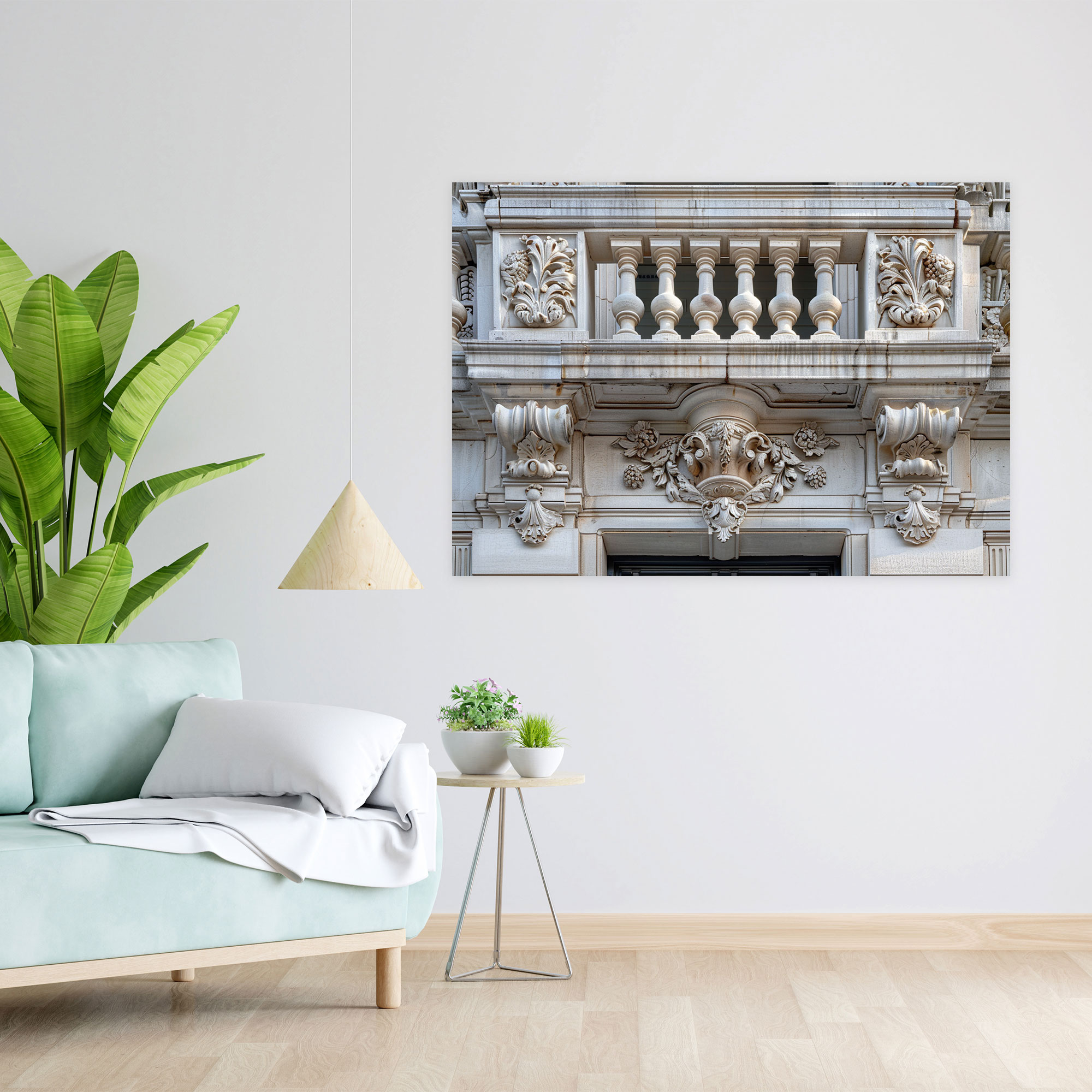 Ornate Neoclassicism Wall Art - Neoclassicism, Canvas, Home Decoration, Neoclassicism