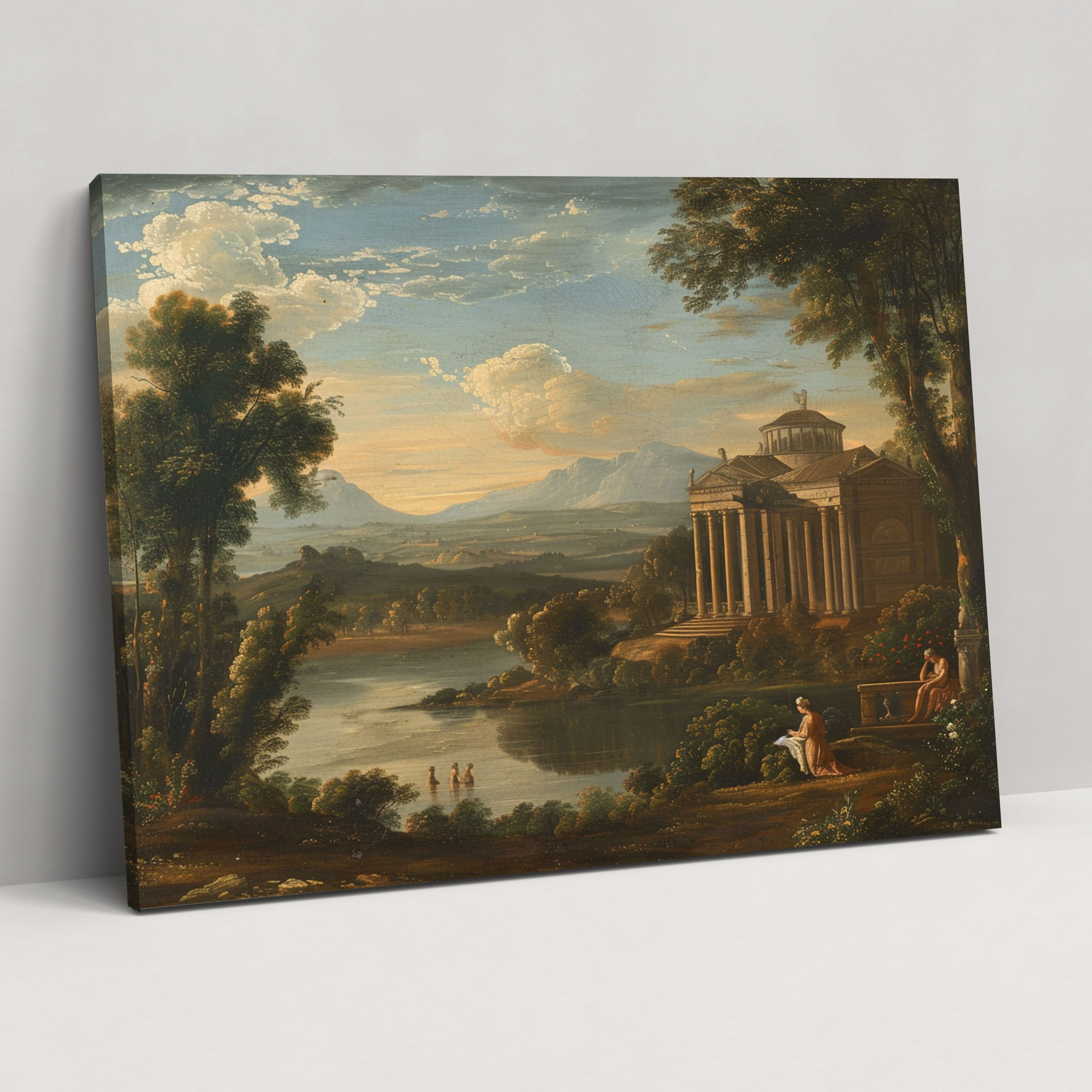 Neoclassicism Wall Decoration Canvas Print - Neoclassicism, Canvas Print, Neoclassicism, Canvas