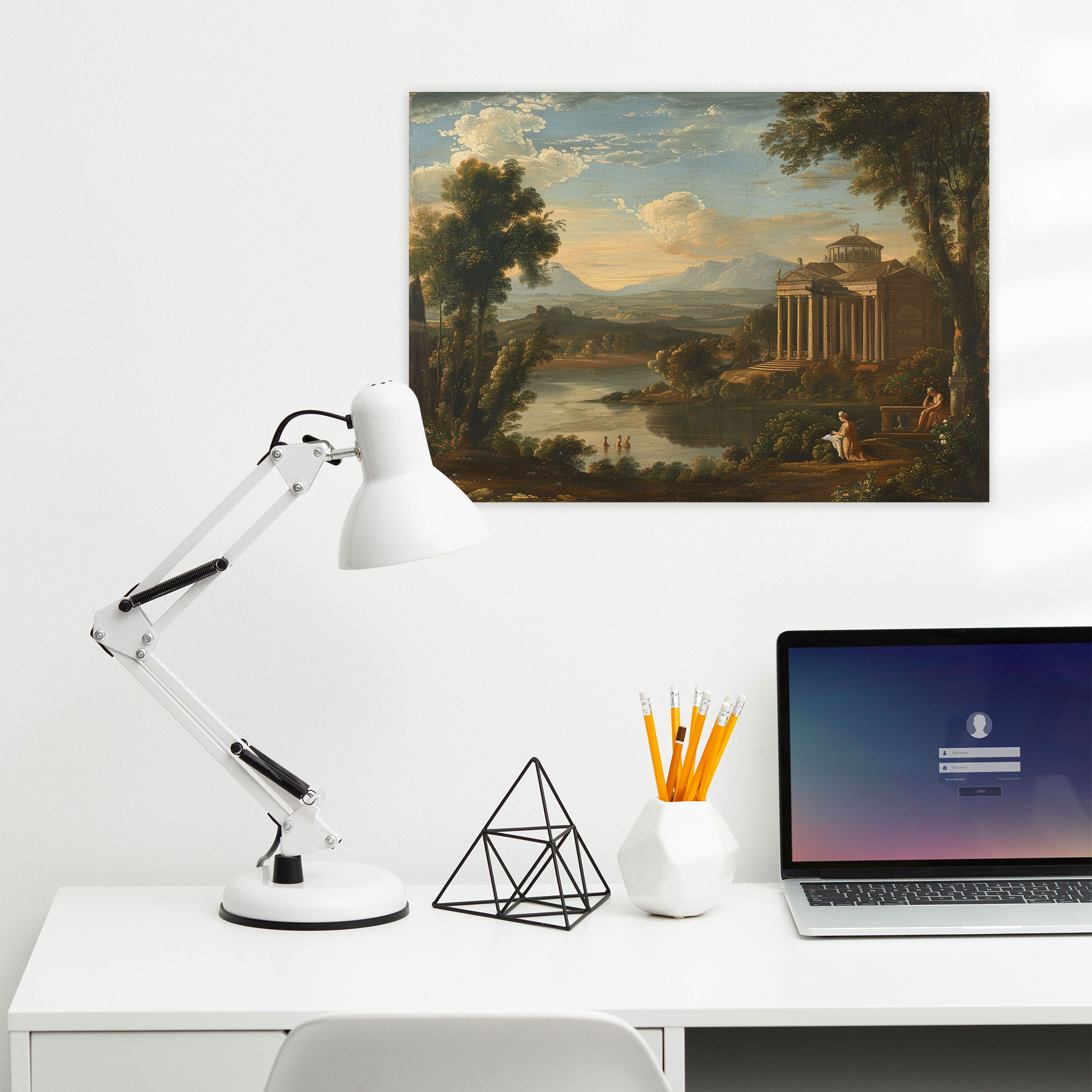 Neoclassicism Wall Decoration Canvas Print - Neoclassicism, Canvas Print, Neoclassicism, Canvas