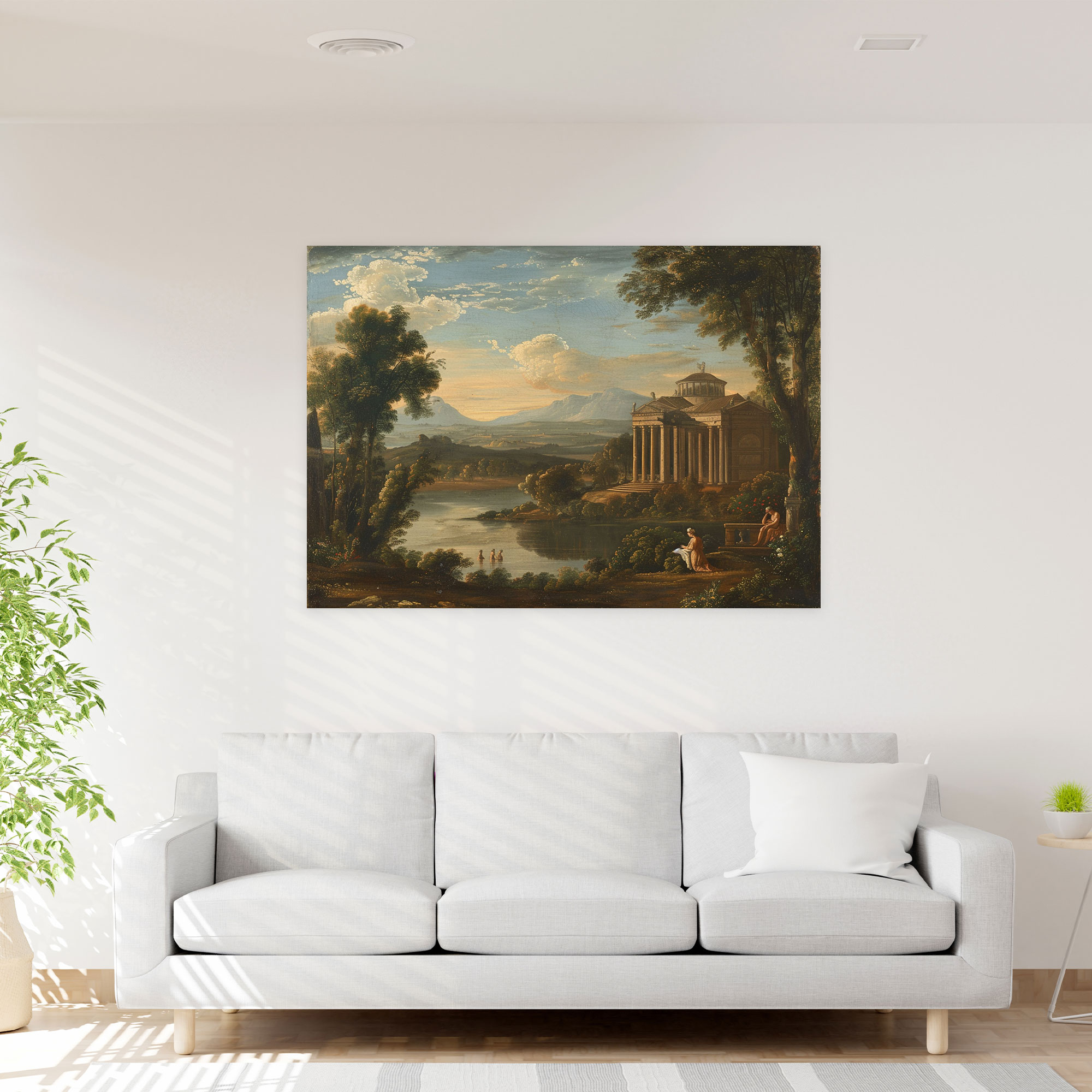 Neoclassicism Wall Decoration Canvas Print - Neoclassicism, Canvas Print, Neoclassicism, Canvas