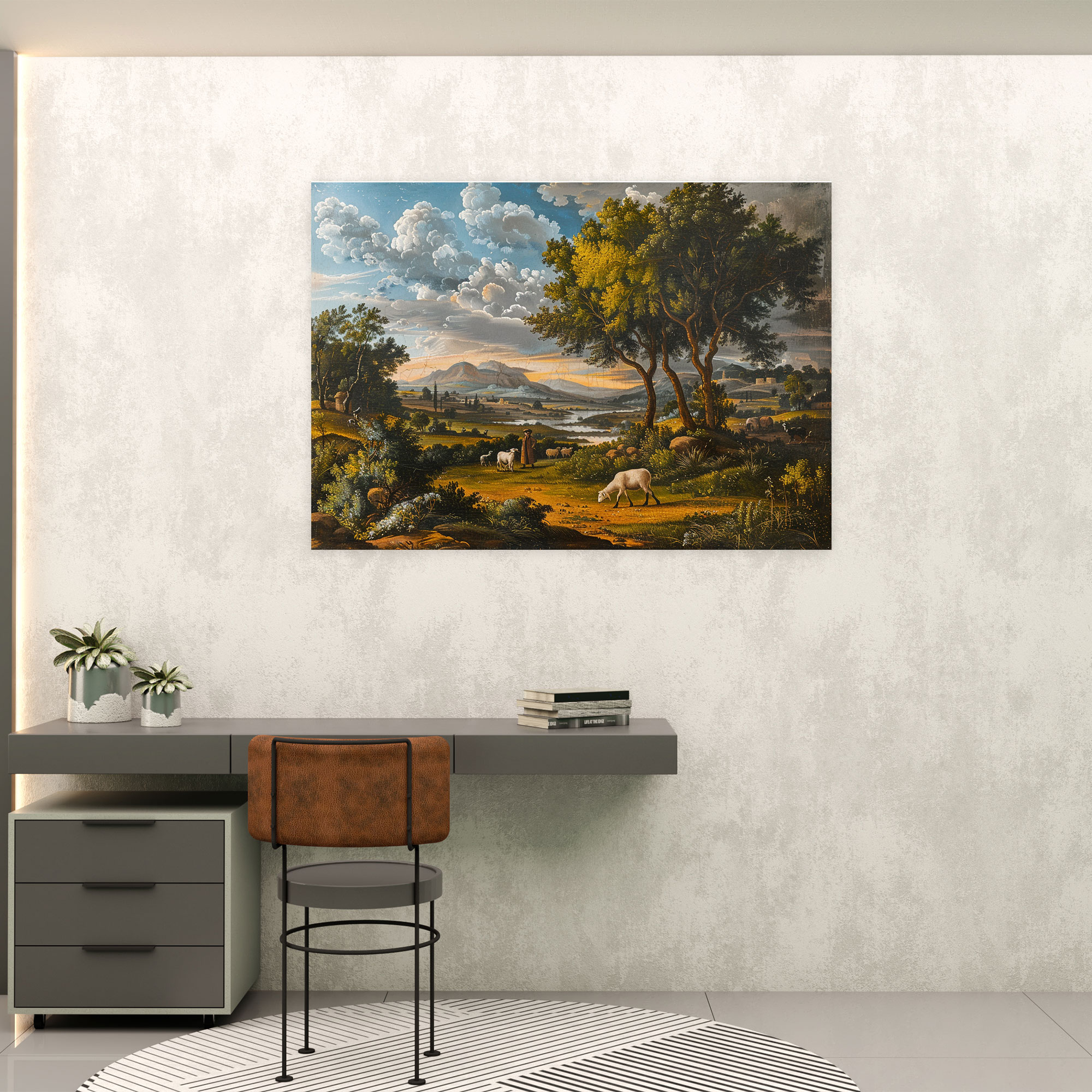 Neoclassicism Canvas Wall Decoration - Neoclassicism, Canvas Wall Art, Wall Art, Canvas Print
