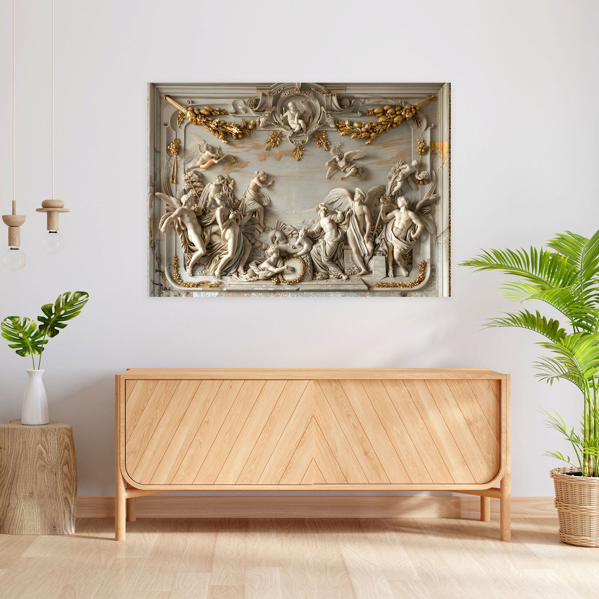 Neoclassicism Wall Decoration - Neoclassicism, Wall Decoration, Wall Art, Home Decoration