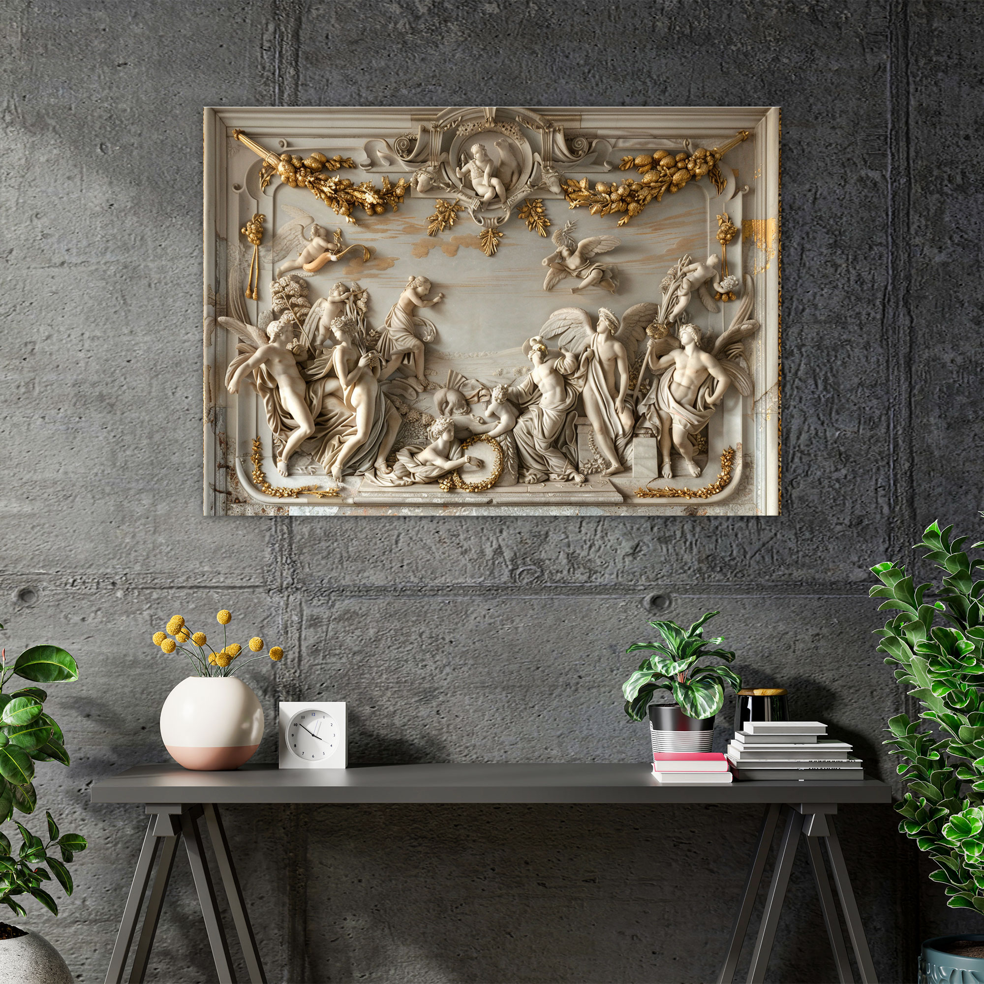 Neoclassicism Wall Decoration - Neoclassicism, Wall Decoration, Wall Art, Home Decoration