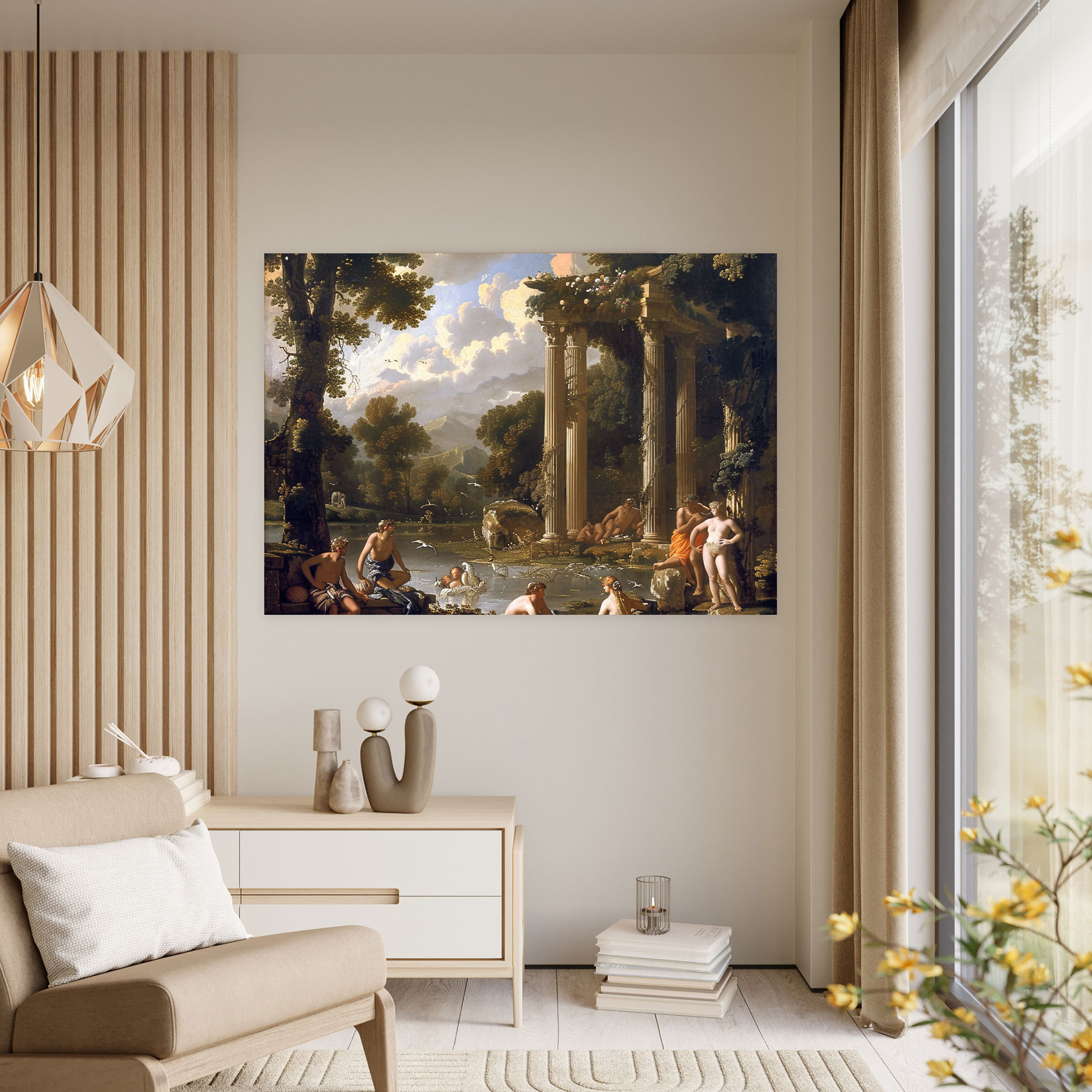 Neoclassicism Wall Decoration - Neoclassicism, Canvas, Wall Decoration, Home Decoration