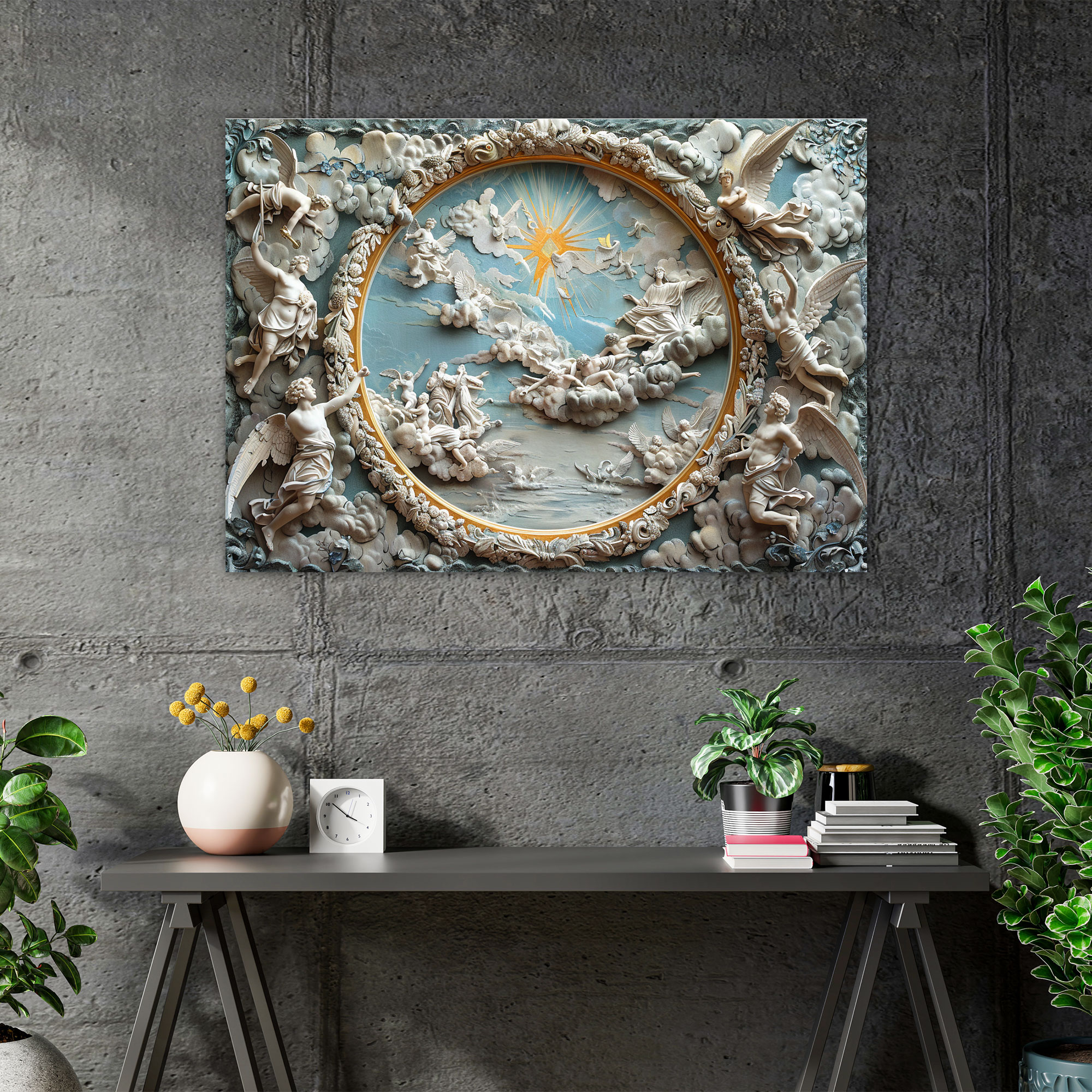 Neoclassicism Mythological Canvas Print - Neoclassicism, Wall Art, Canvas Wall Art, Wall Decoration