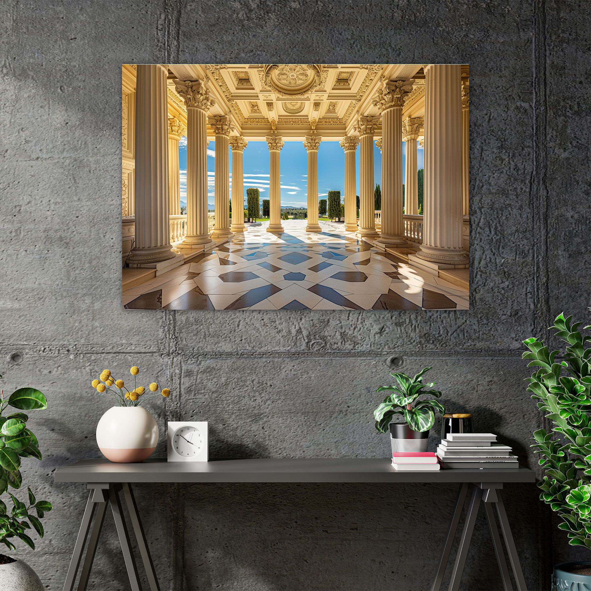 Neoclassicism Architecture Wall Art - Neoclassicism, Wall Decoration, Home Decoration, Canvas