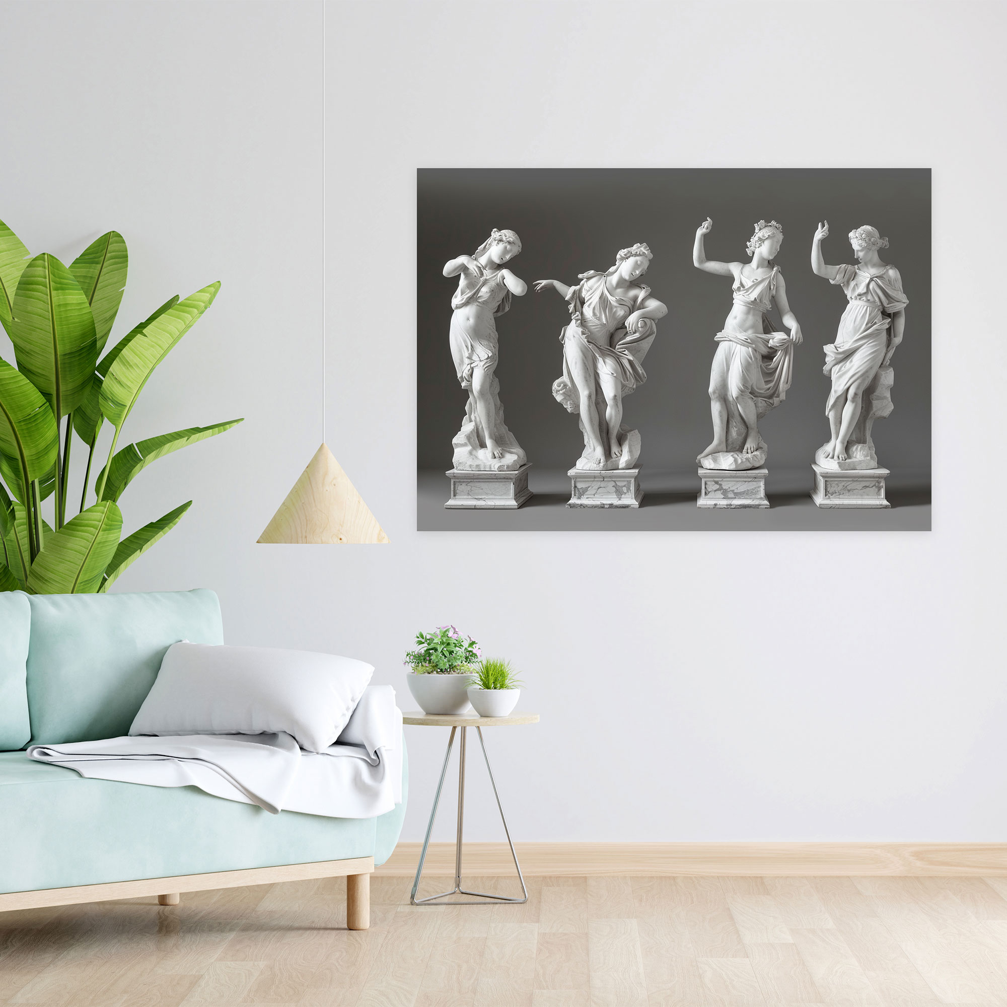 Neoclassicism Statues Wall Art - Neoclassicism, Home Decoration, Canvas, Neoclassicism