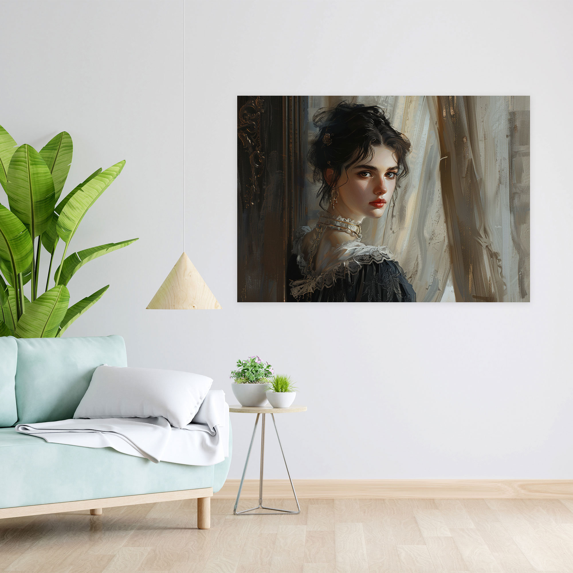 Neoclassicism Portraits Canvas Print - Neoclassicism, Wall Art, Home Decoration, Canvas Wall Art