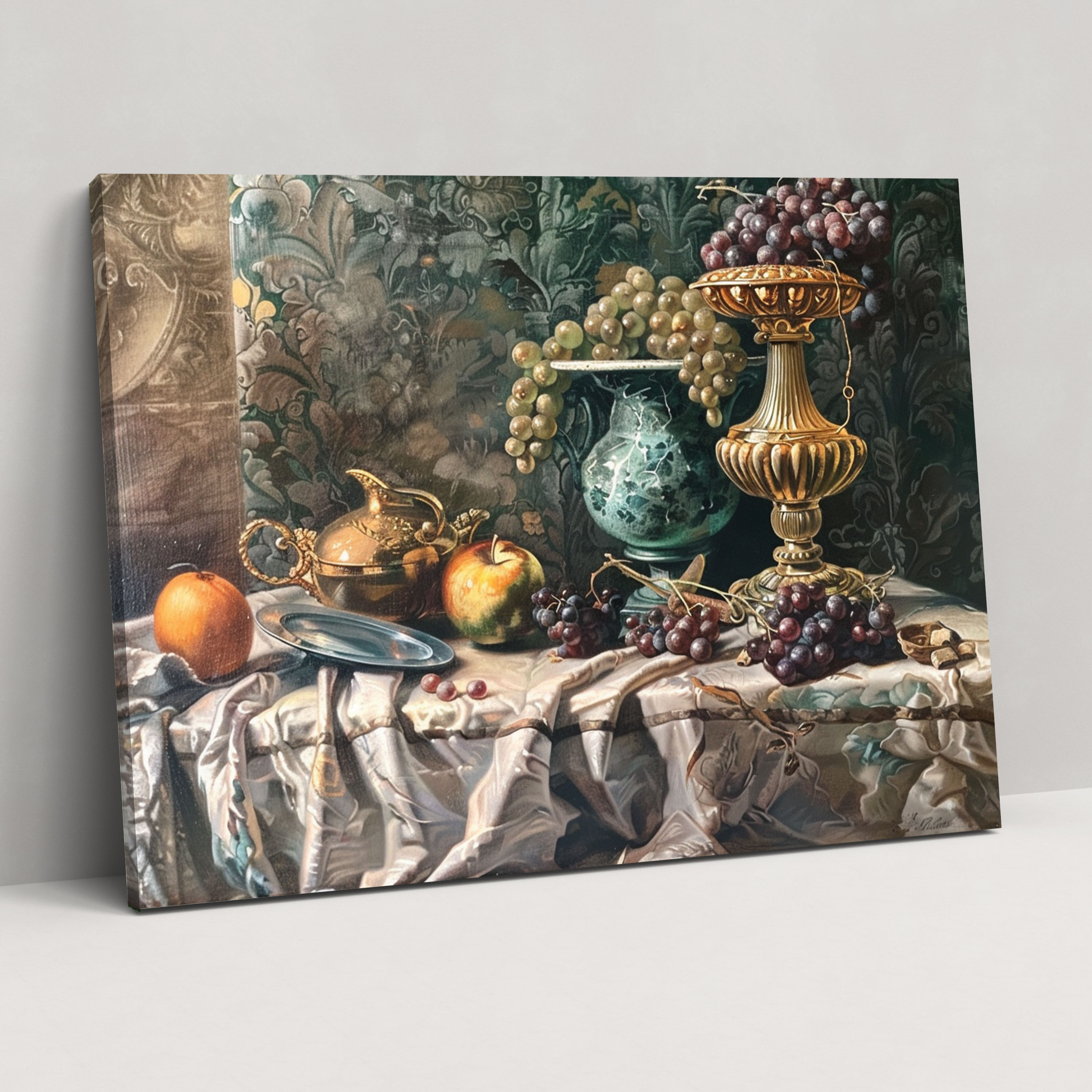 Neoclassicism Still Life Canvas Print - Neoclassicism, Wall Decoration, Wall Art, Neoclassicism
