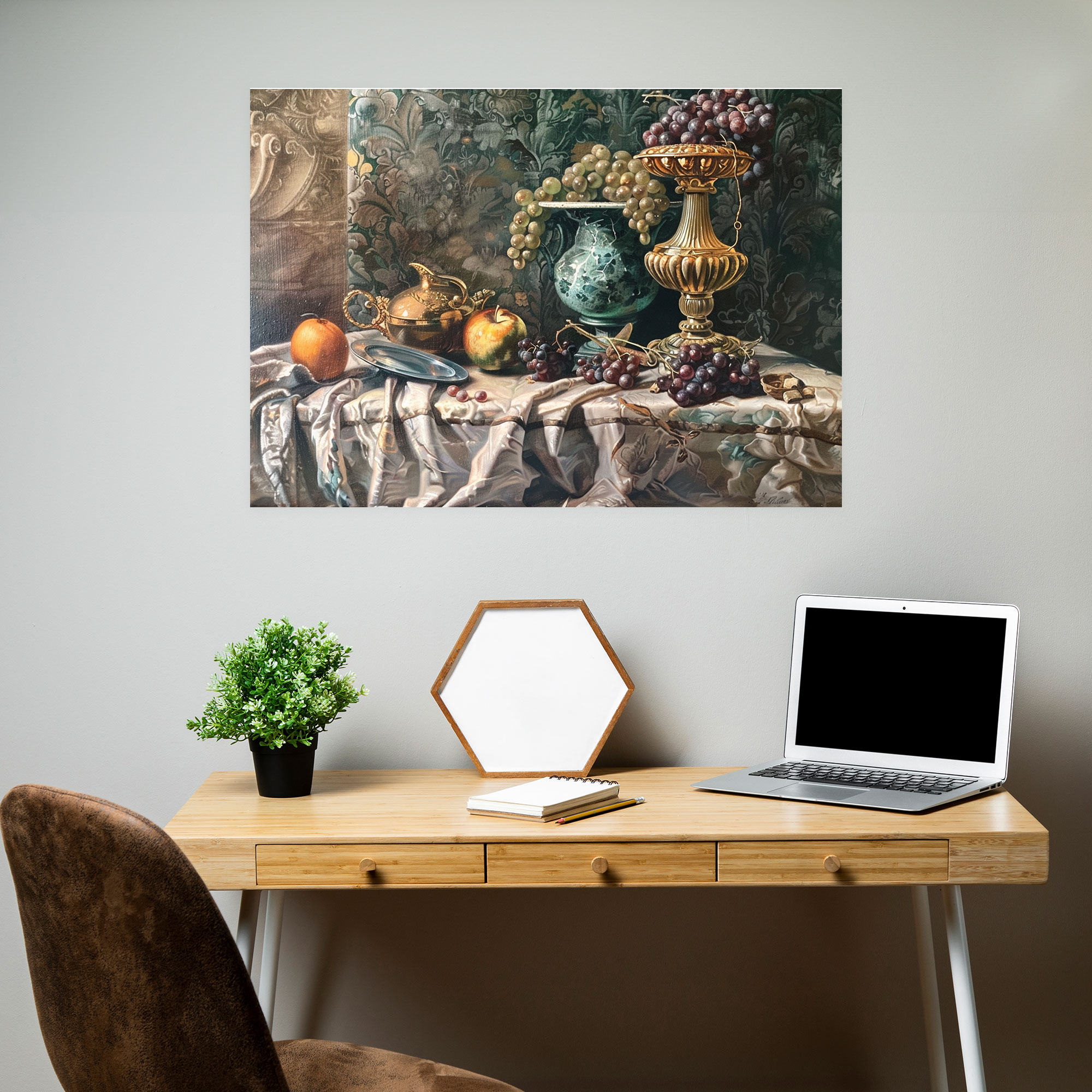 Neoclassicism Still Life Canvas Print - Neoclassicism, Wall Decoration, Wall Art, Neoclassicism