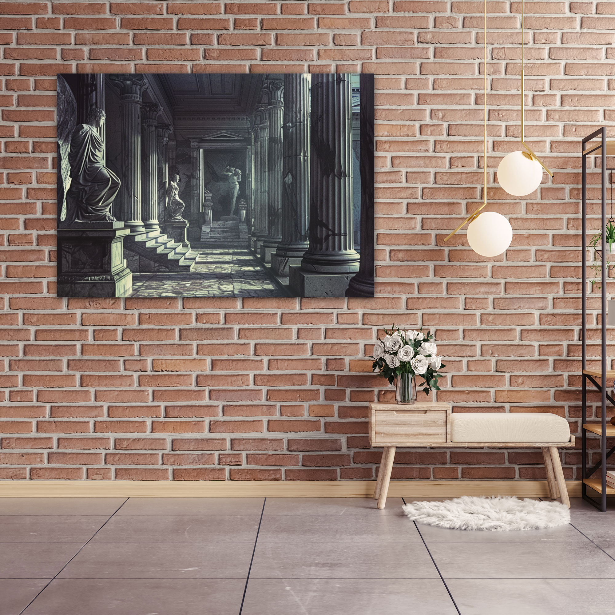 Neoclassicism Canvas Print - Neoclassicism, Wall Decoration, Home Decoration, Neoclassicism