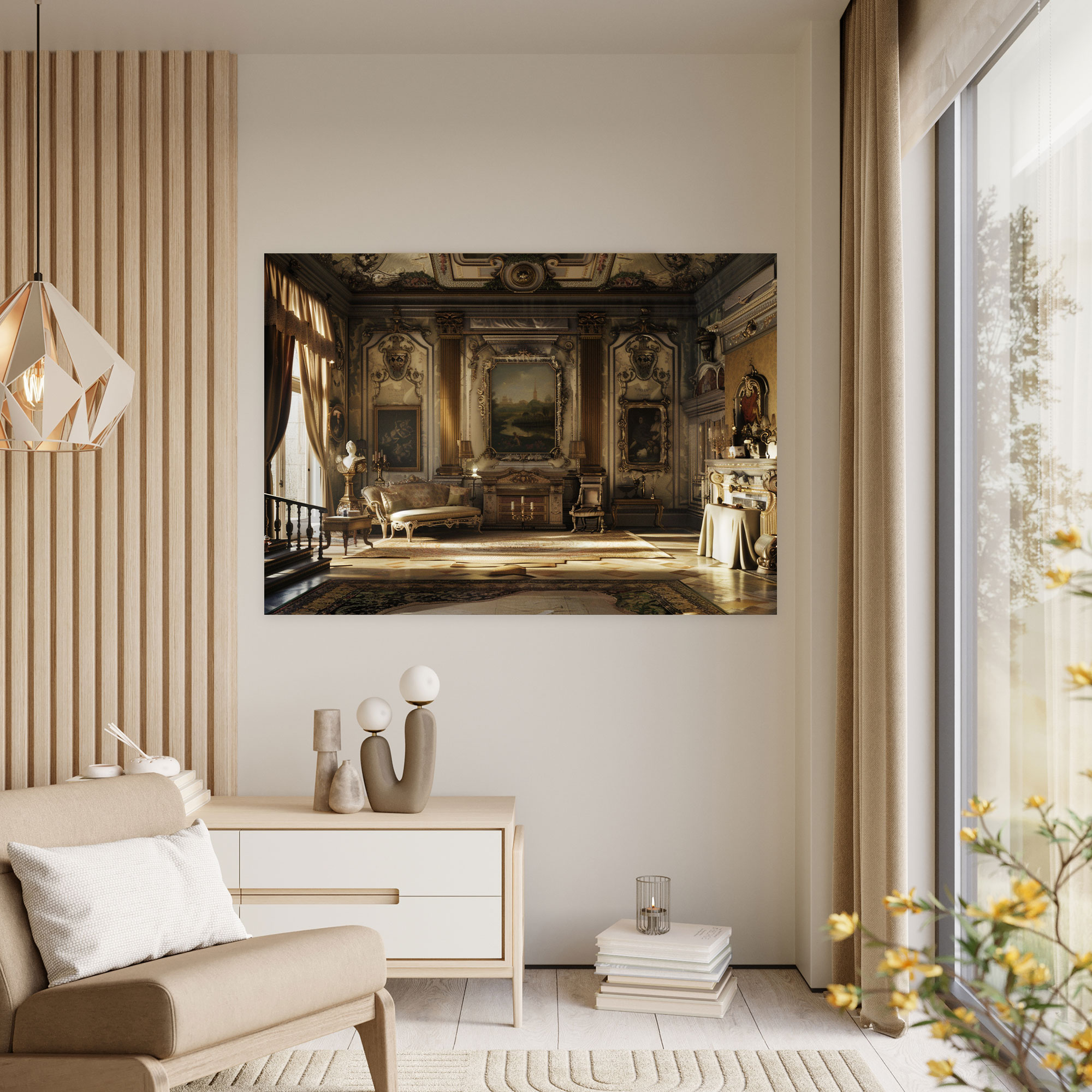 Neoclassicism Canvas Print - Neoclassicism, Home Decoration, Canvas Wall Art, Wall Art
