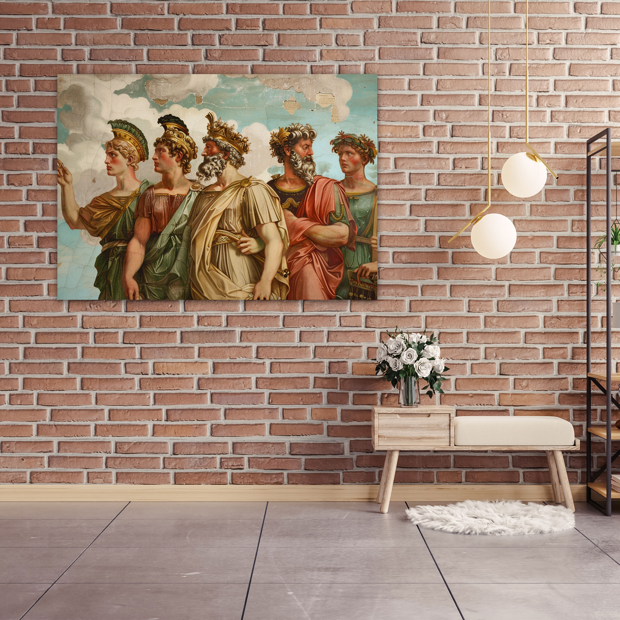 Neoclassicism Canvas Print: Greek Mythology Wall Art - Neoclassicism, Wall Decoration, Canvas Wall Art, Canvas Print