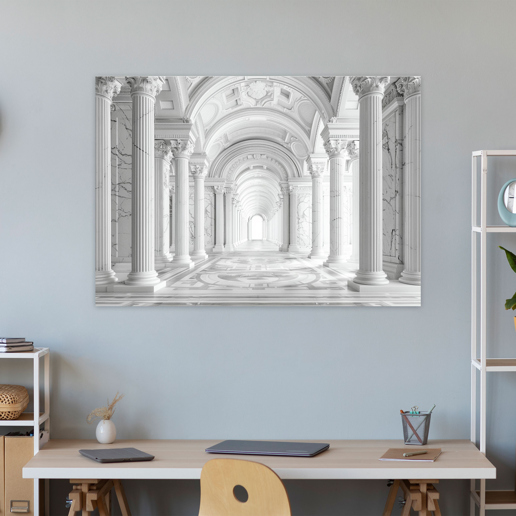 Neoclassicism Canvas Print: Intricate Architecture Wall Art - Neoclassicism, Wall Decoration, Canvas Wall Art, Canvas Print