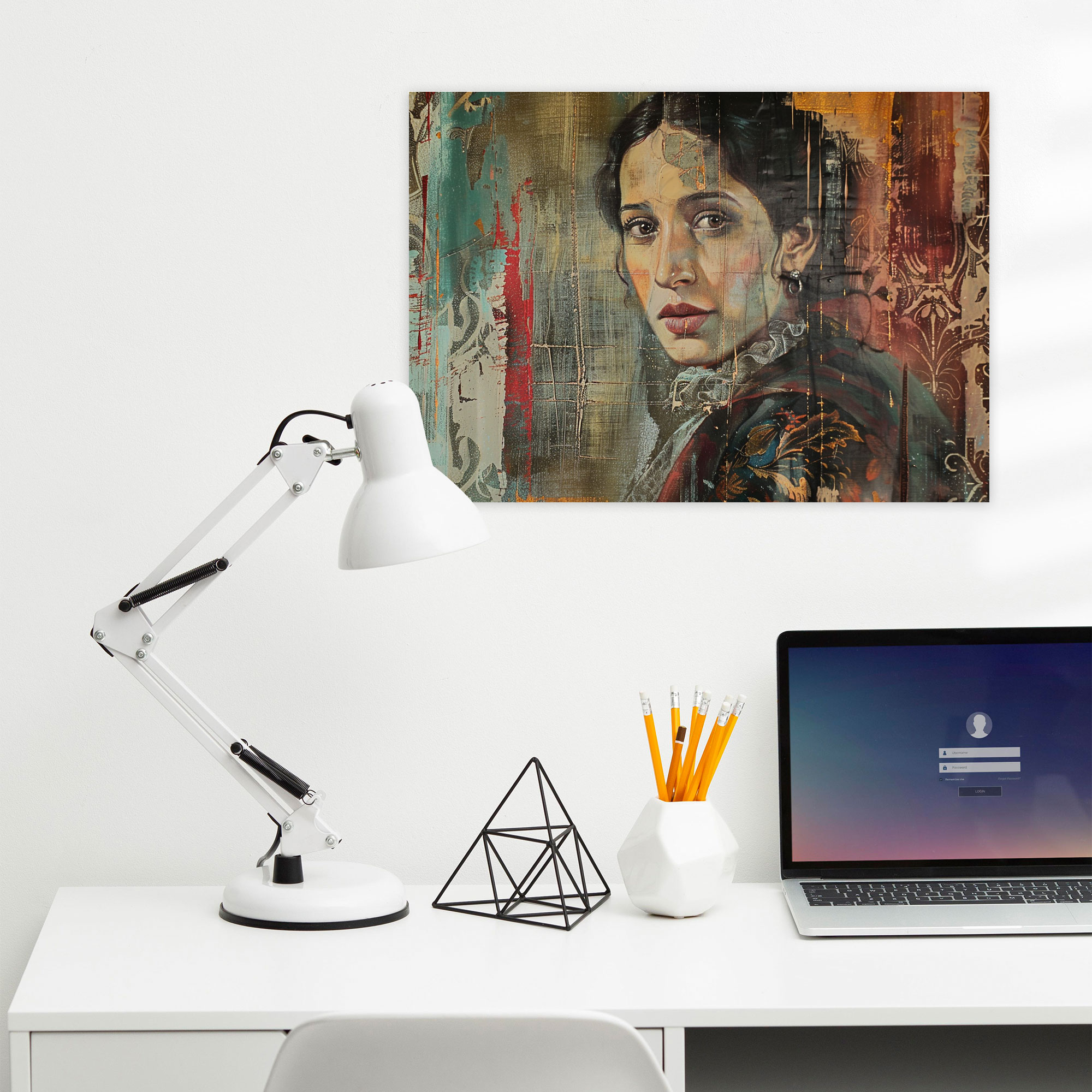 Neoclassicism Wall Art: Noble Portraits Canvas Print - Neoclassicism, Home Decoration, Canvas Wall Art, Canvas Print