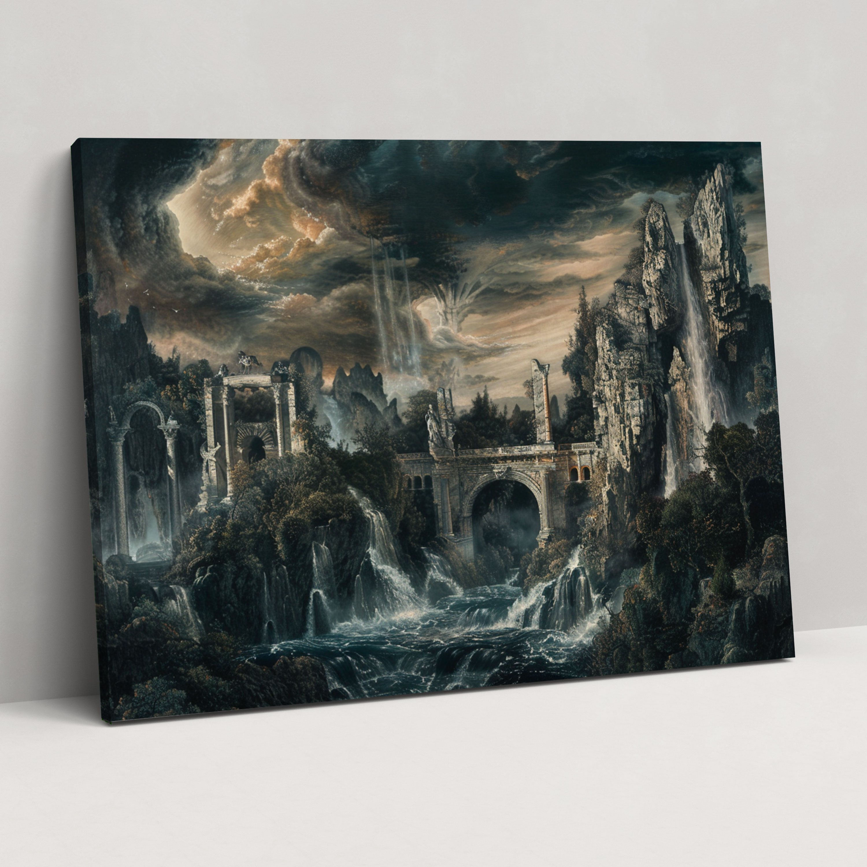 Neoclassicism Canvas Print: Mythological Landscapes Wall Art - Neoclassicism, Canvas, Neoclassicism, Wall Decoration