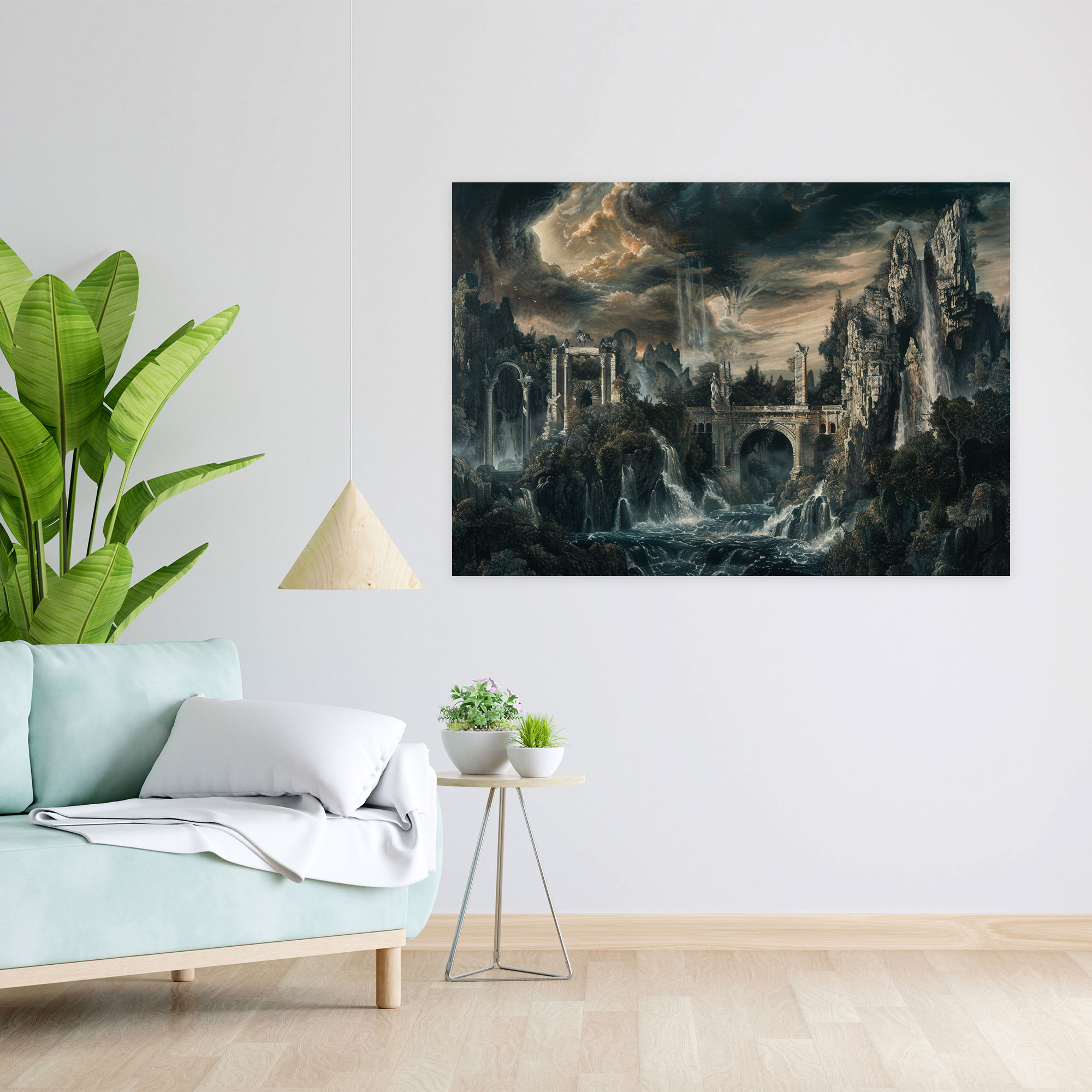Neoclassicism Canvas Print: Mythological Landscapes Wall Art - Neoclassicism, Canvas, Neoclassicism, Wall Decoration